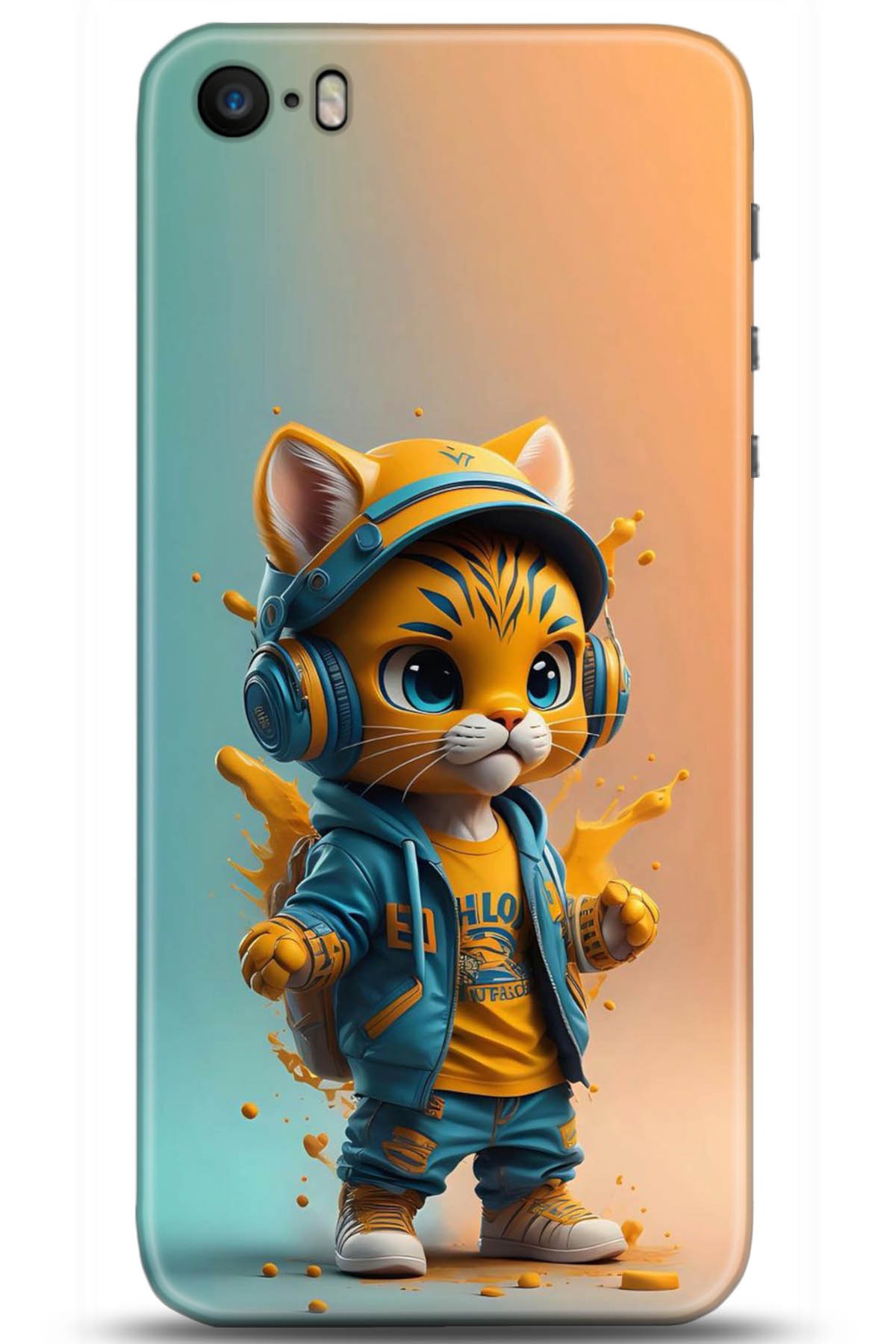 Apple iPhone 5S Uyumlu Kılıf HD Baskılı Kılıf - Followed Institution 5101