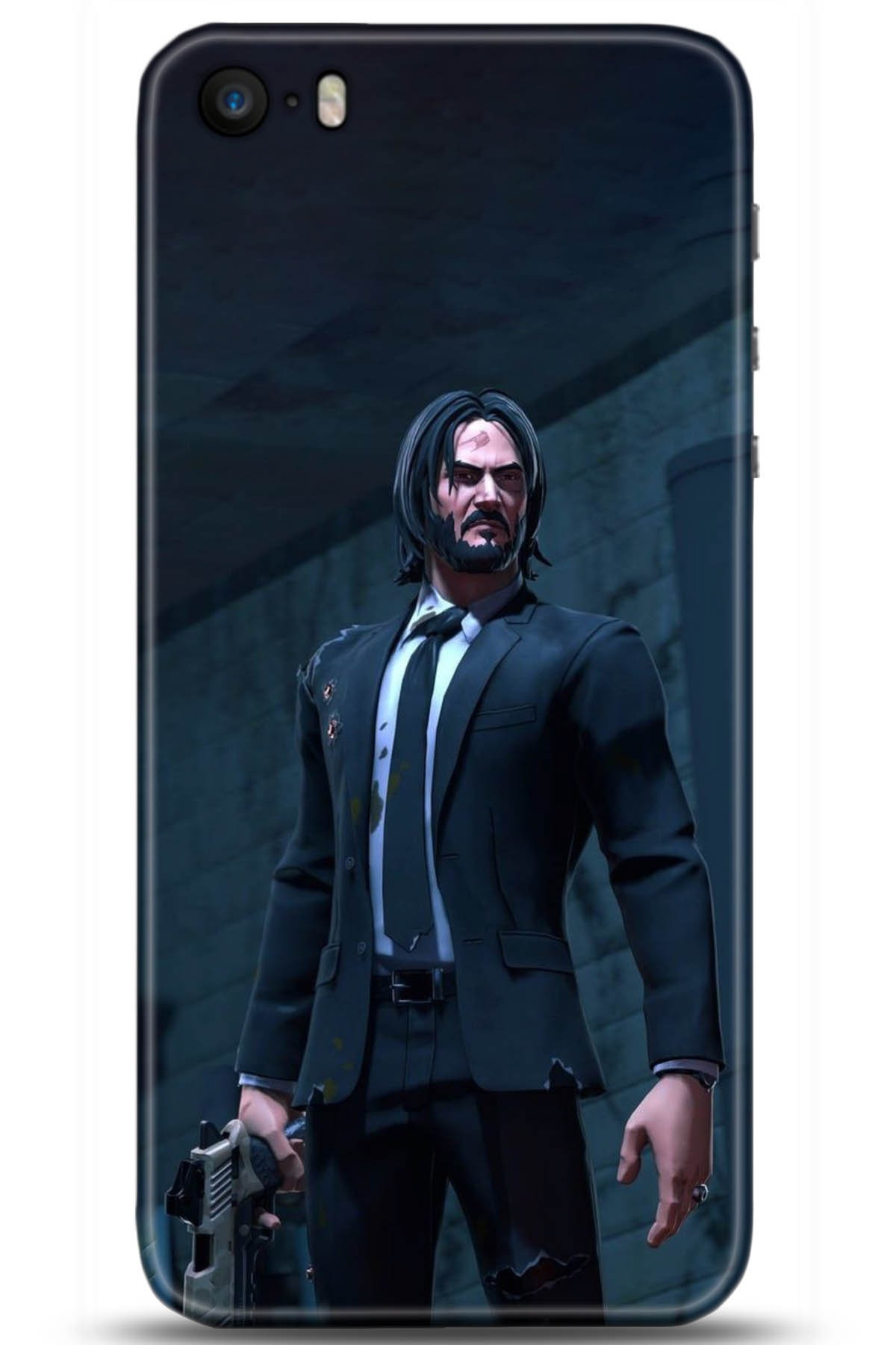 Apple iPhone 5S Uyumlu Kılıf HD Baskılı Kılıf - Followed Institution 5106