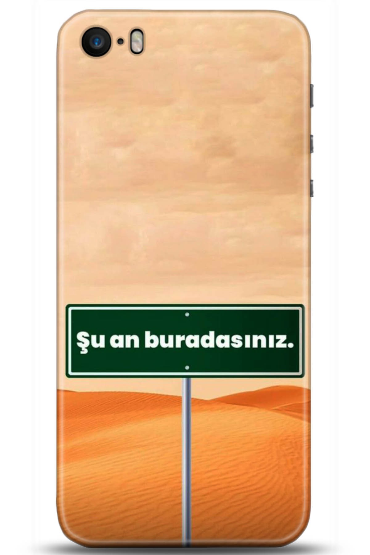 Apple iPhone 5S Uyumlu Kılıf HD Baskılı Kılıf - Followed Institution 5159