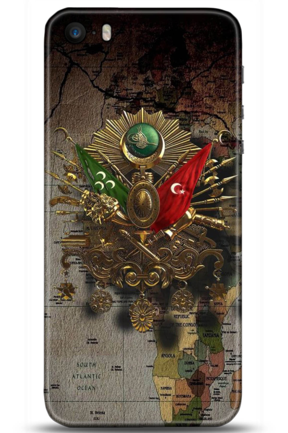 Apple iPhone 5S Uyumlu Kılıf HD Baskılı Kılıf - Followed Institution 5191