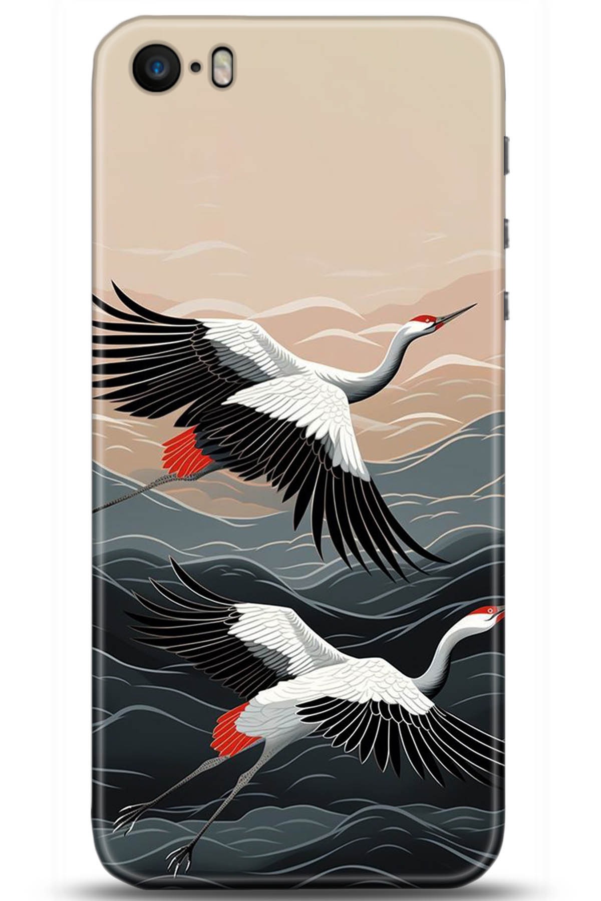 Apple iPhone 5S Uyumlu Kılıf HD Baskılı Kılıf - Followed Institution 5232