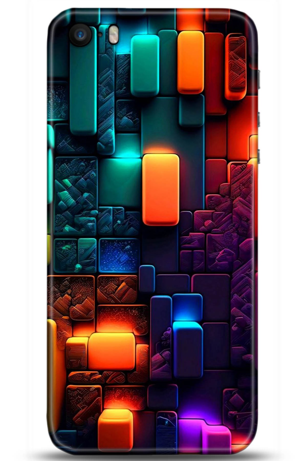 Apple iPhone 5S Uyumlu Kılıf HD Baskılı Kılıf - Followed Institution 5266