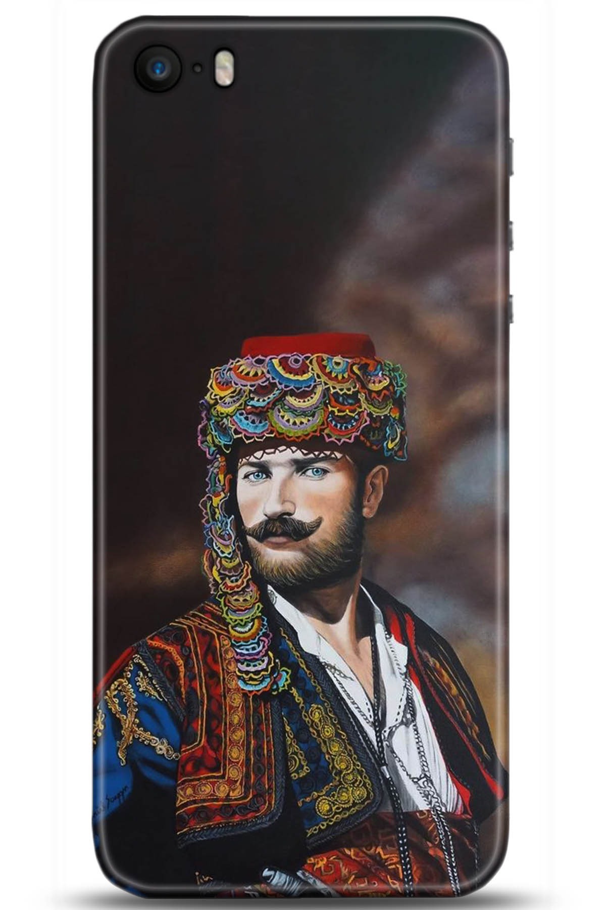 Apple iPhone 5S Uyumlu Kılıf HD Baskılı Kılıf - Followed Institution 5291