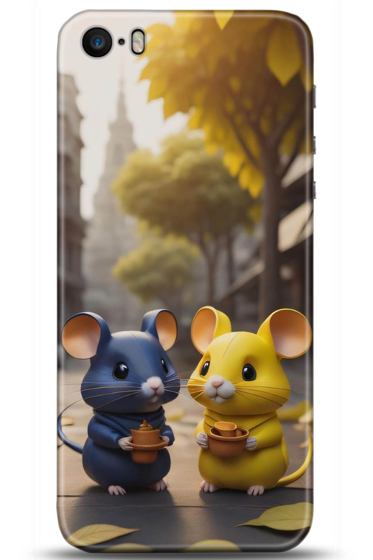 Apple iPhone 5S Uyumlu Kılıf HD Baskılı Kılıf - Followed Institution 5306