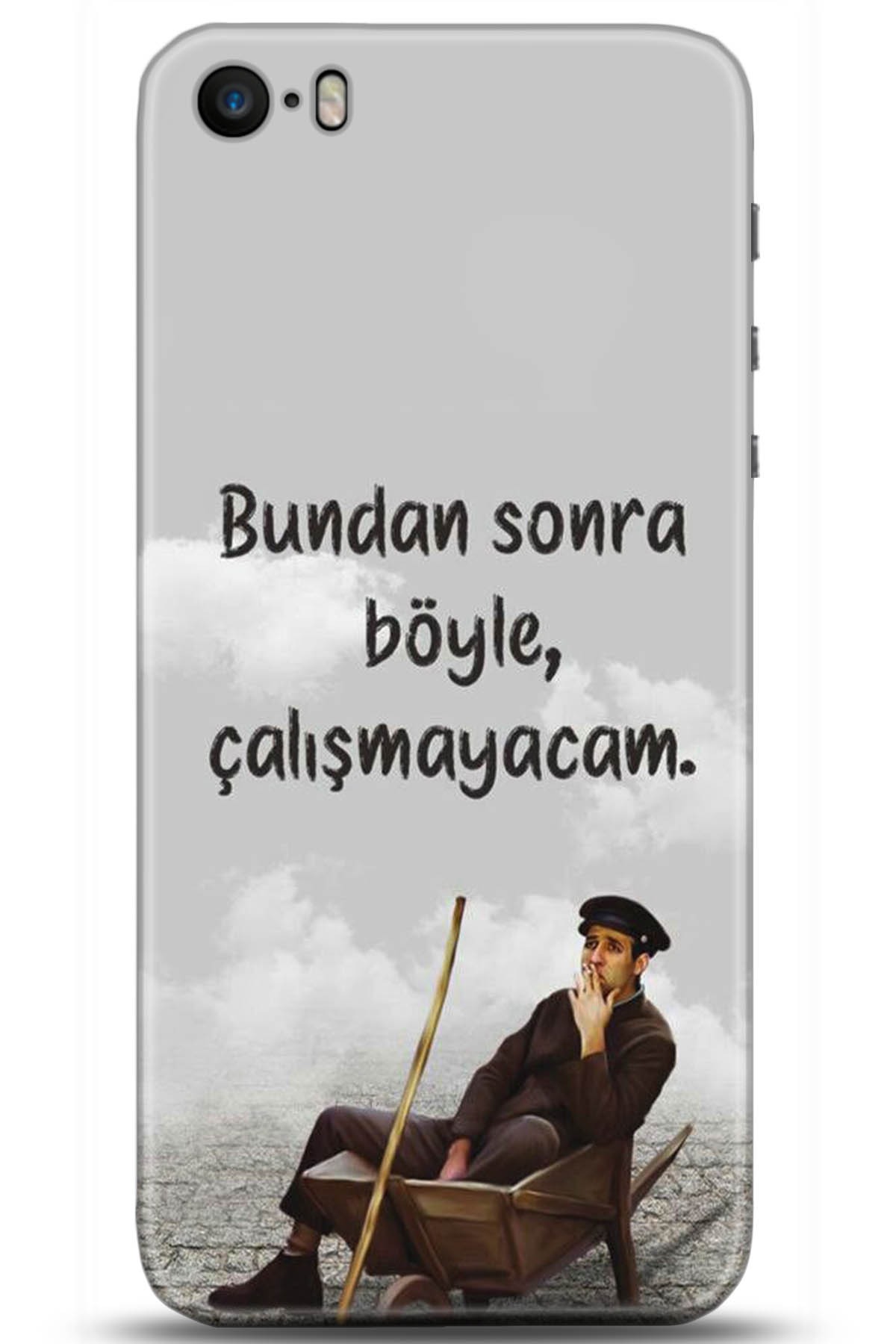 Apple iPhone 5S Uyumlu Kılıf HD Baskılı Kılıf - Followed Institution 5314