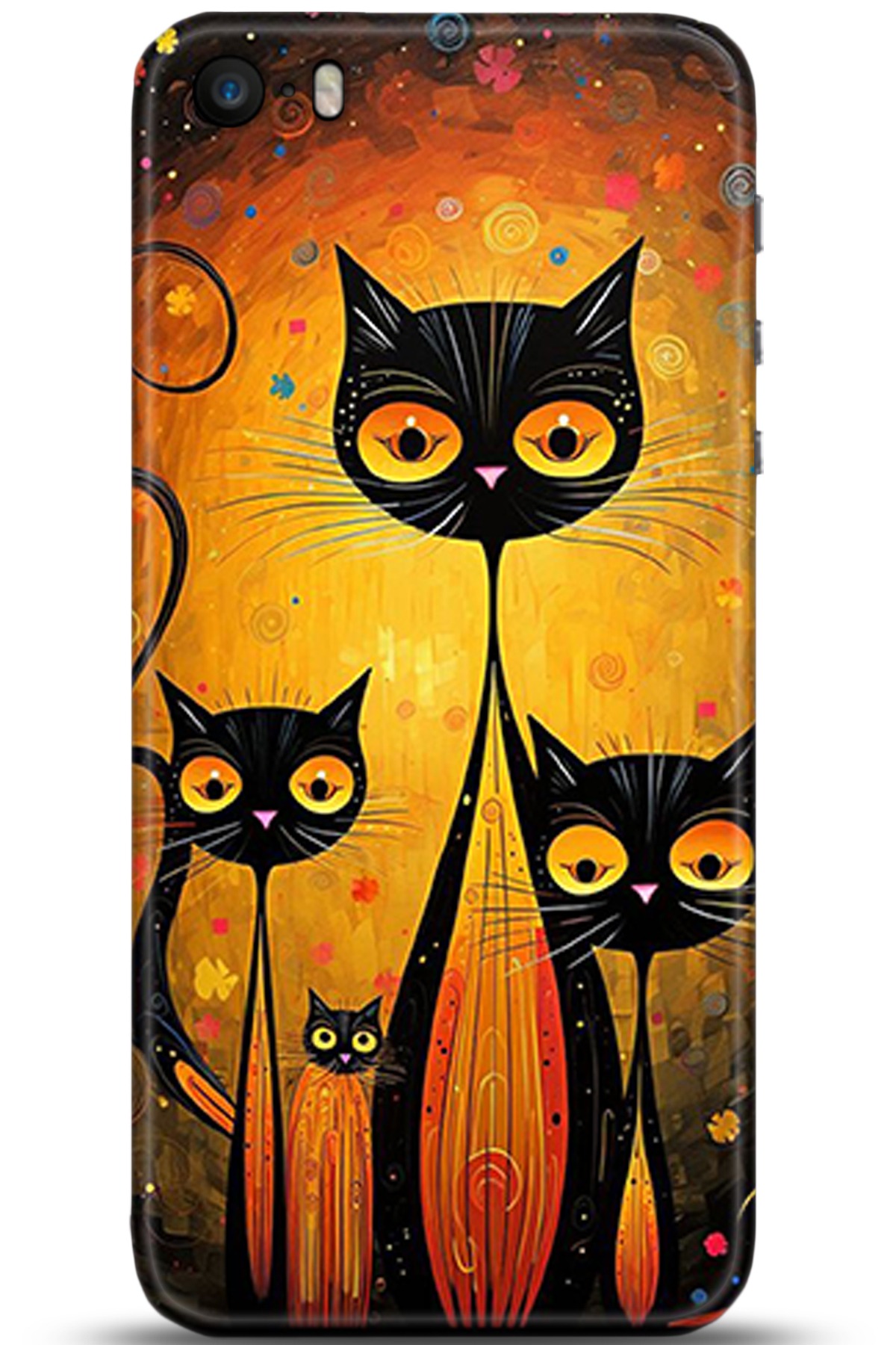 Apple iPhone 5S Uyumlu Kılıf HD Baskılı Kılıf - Followed Institution 5316