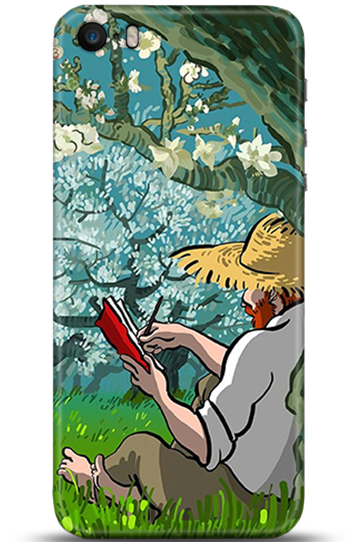 Apple iPhone 5S Uyumlu Kılıf HD Baskılı Kılıf - Followed Institution 5343