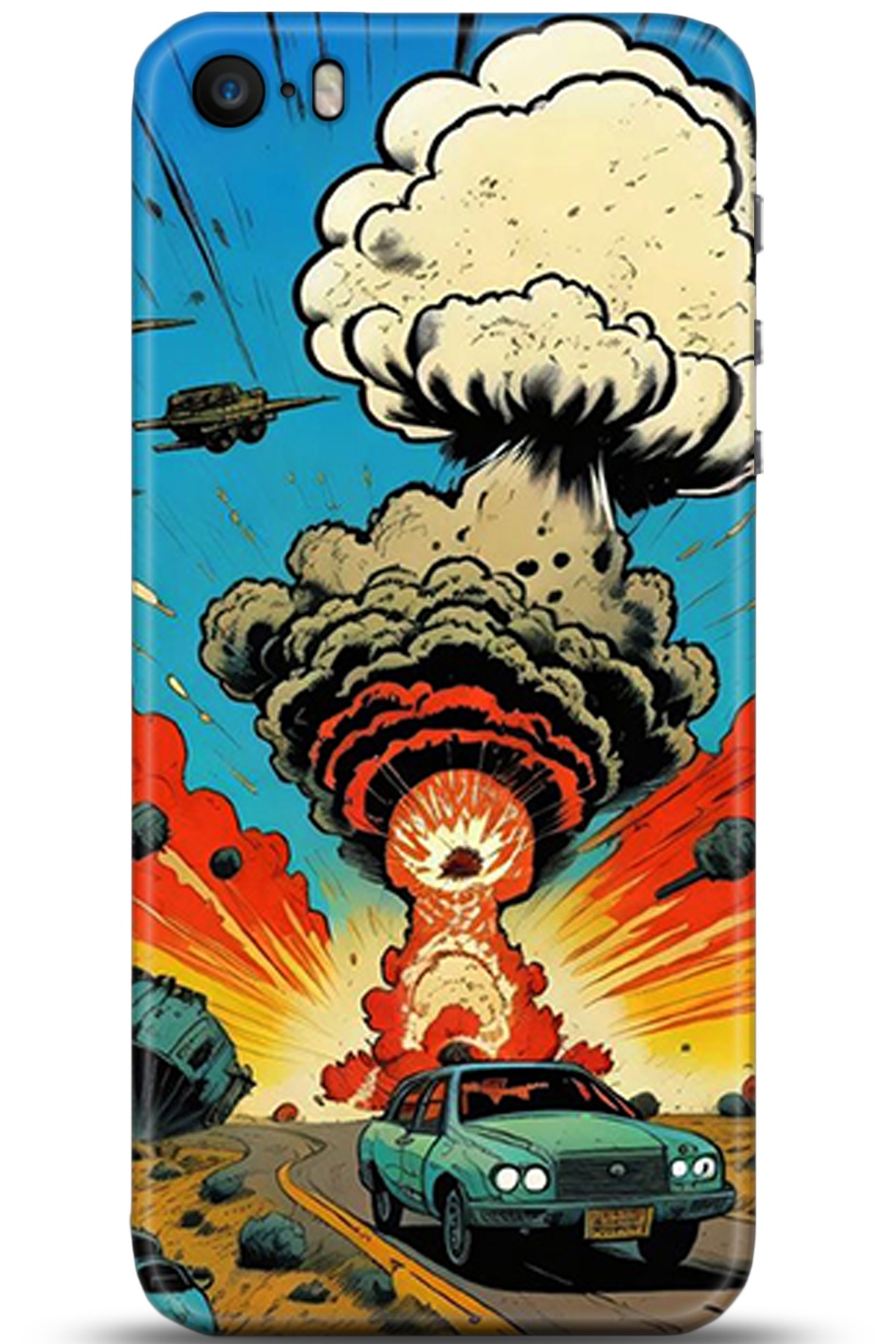 Apple iPhone 5S Uyumlu Kılıf HD Baskılı Kılıf - Followed Institution 5361