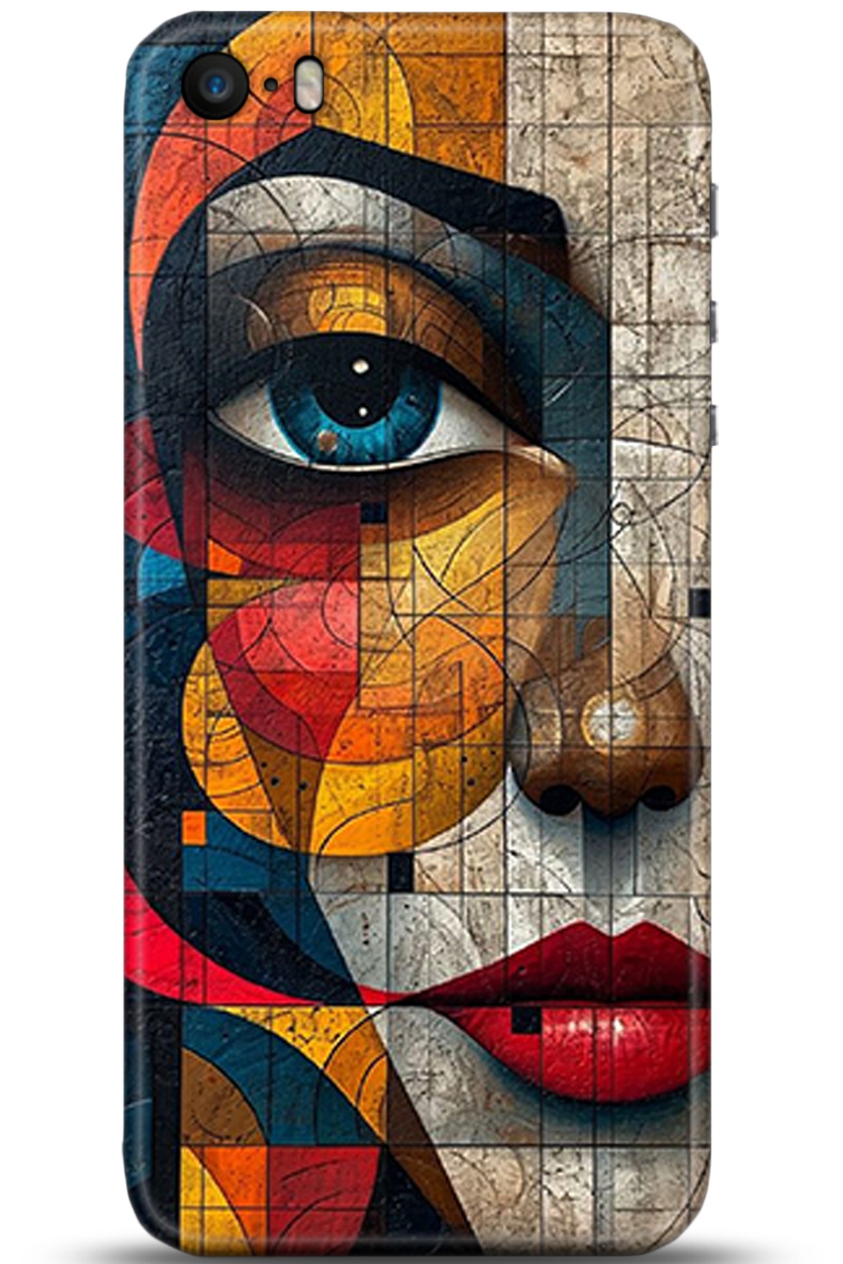 Apple iPhone 5S Uyumlu Kılıf HD Baskılı Kılıf - Followed Institution 5366