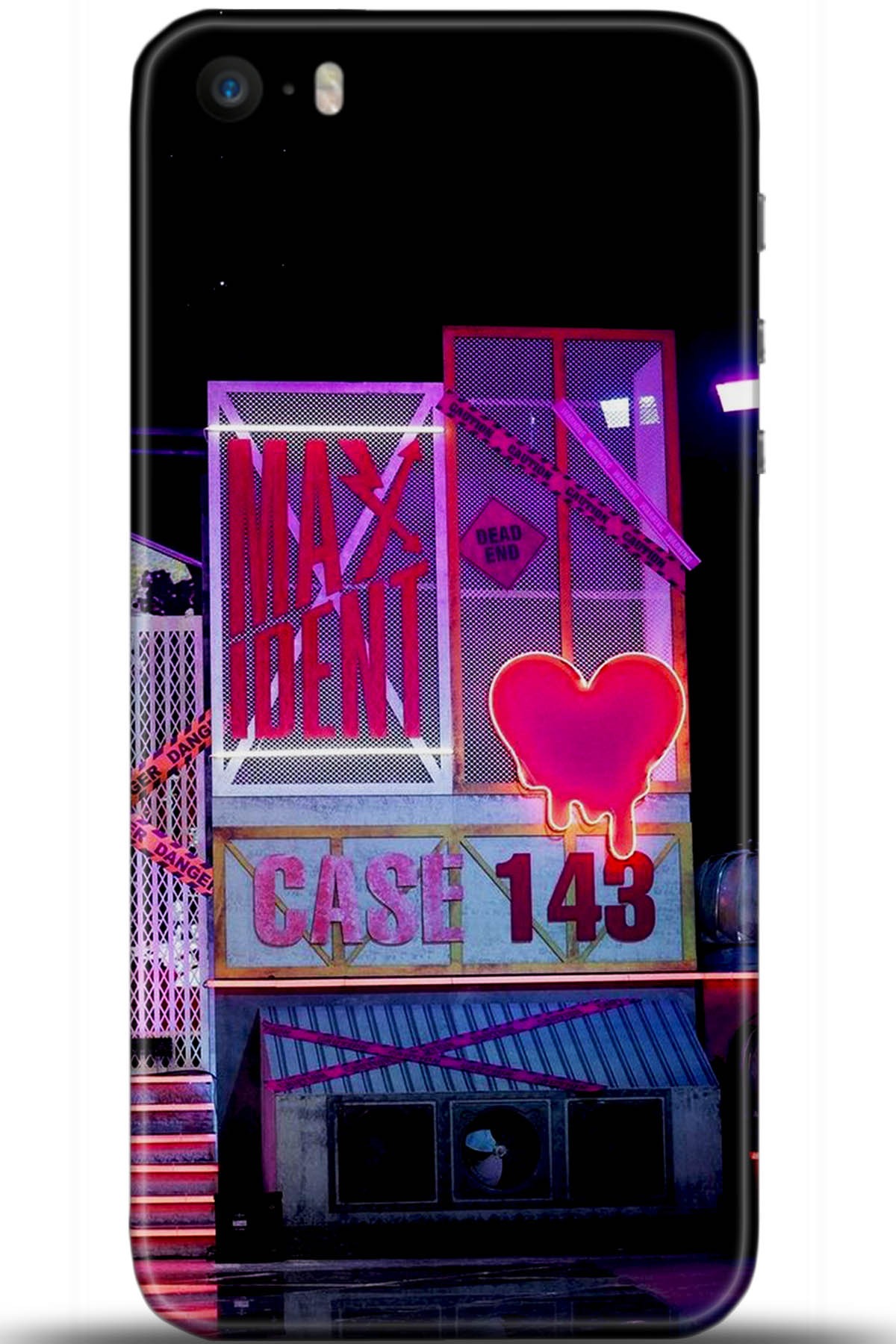 Apple iPhone 5S Uyumlu Kılıf HD Baskılı Kılıf - Followed Institution 5448