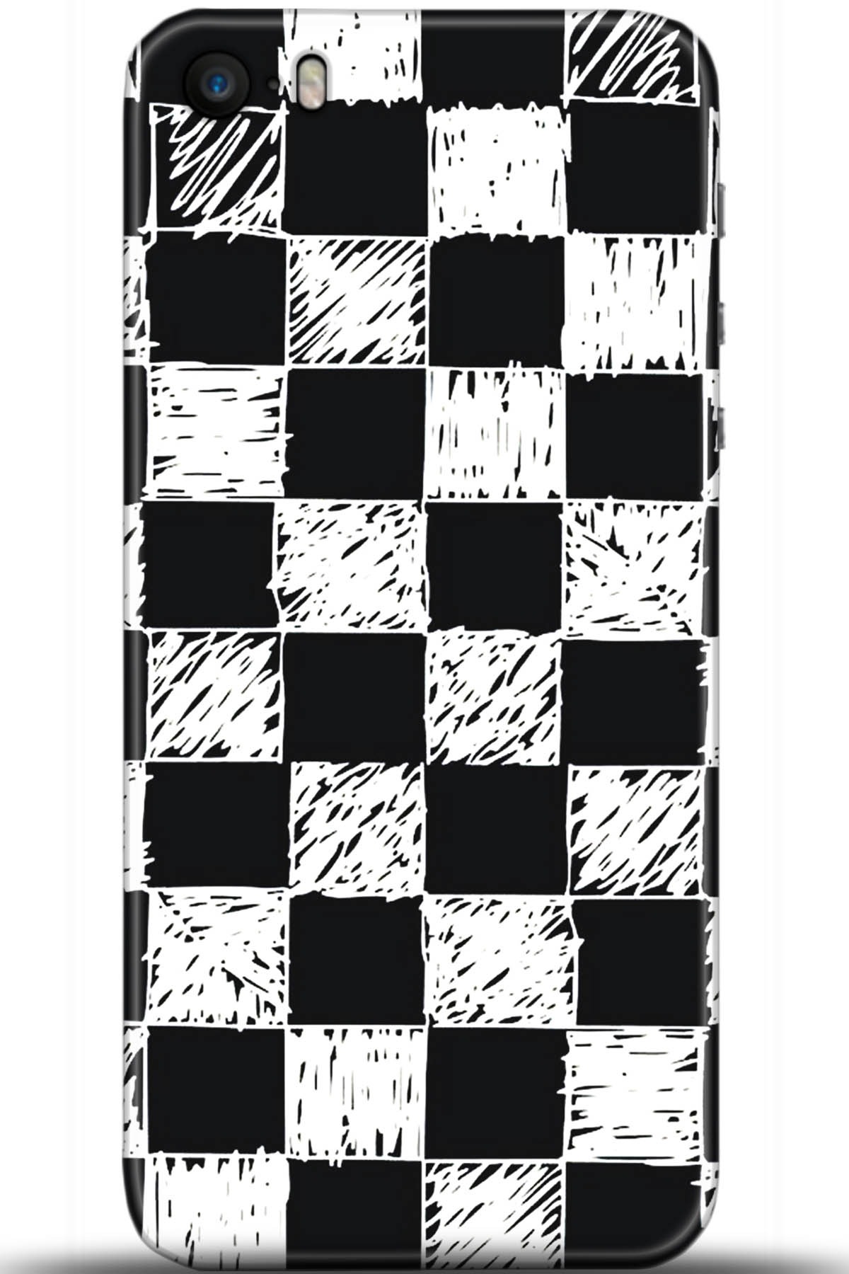 Apple iPhone 5S Uyumlu Kılıf HD Baskılı Kılıf - Followed Institution 5483