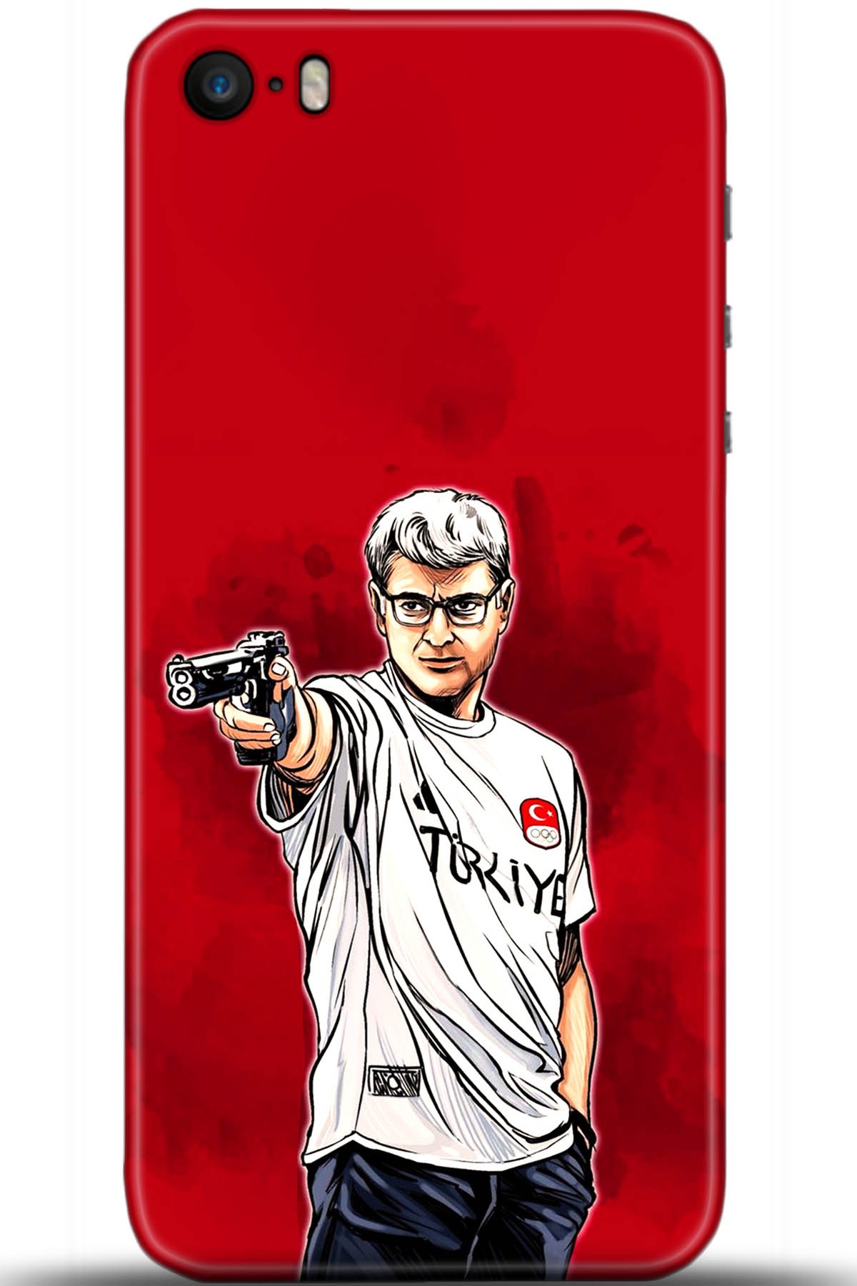 Apple iPhone 5S Uyumlu Kılıf HD Baskılı Kılıf - Followed Institution 5533