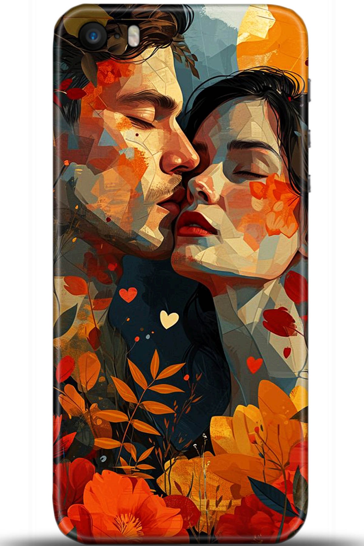 Apple iPhone 5S Uyumlu Kılıf HD Baskılı Kılıf - Followed Institution 5556