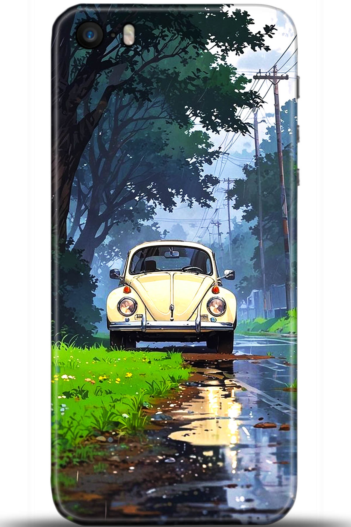 Apple iPhone 5S Uyumlu Kılıf HD Baskılı Kılıf - Followed Institution 5562