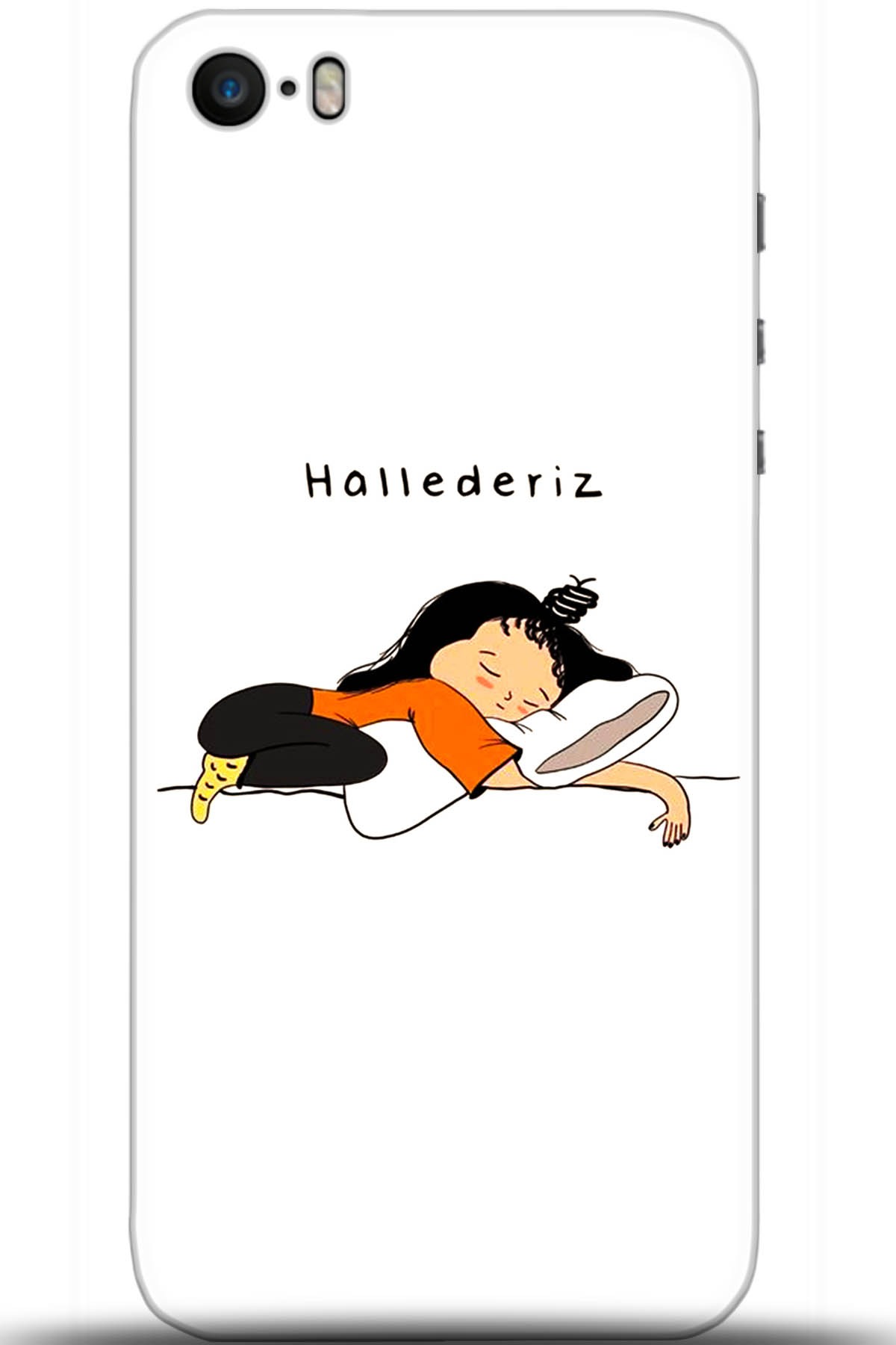 Apple iPhone 5S Uyumlu Kılıf HD Baskılı Kılıf - Followed Institution 5591