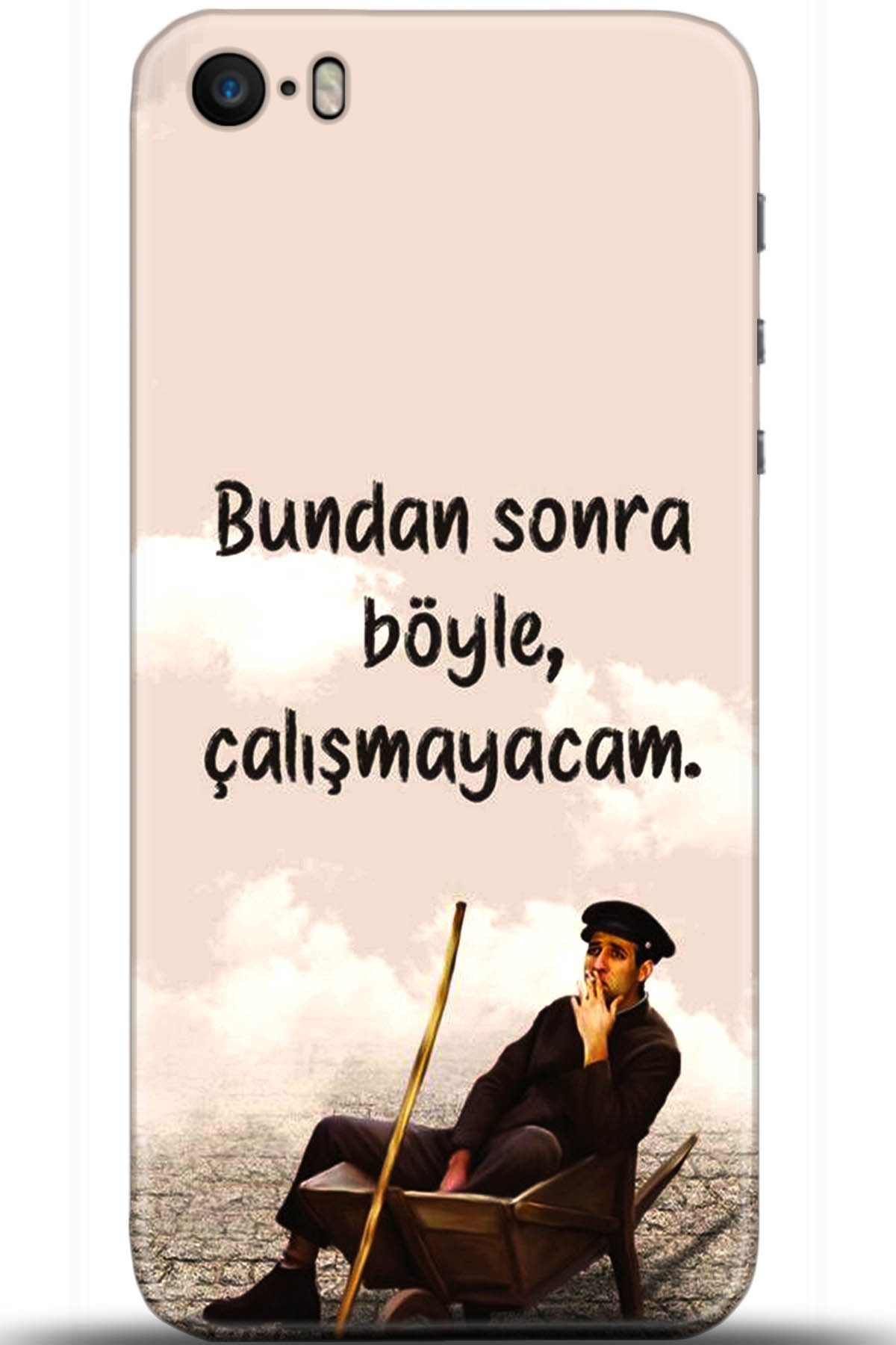 Apple iPhone 5S Uyumlu Kılıf HD Baskılı Kılıf - Followed Institution 5592