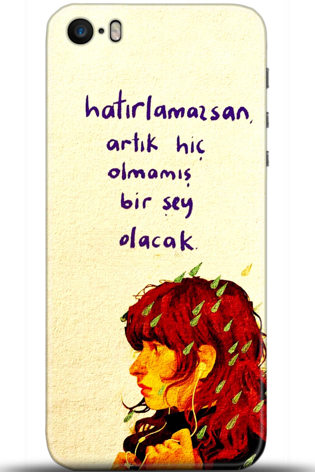 Apple iPhone 5S Uyumlu Kılıf HD Baskılı Kılıf - Followed Institution 5595