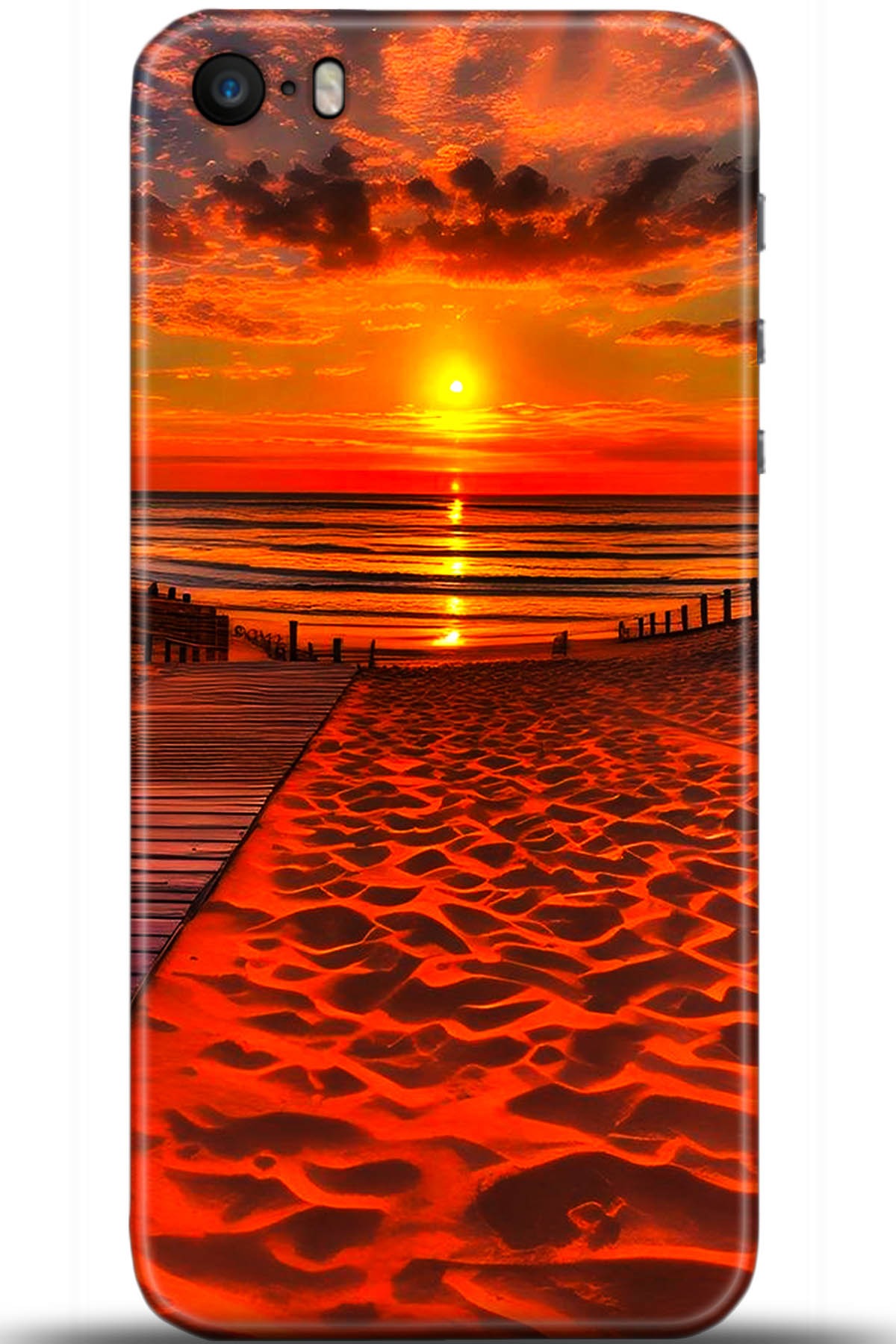 Apple iPhone 5S Uyumlu Kılıf HD Baskılı Kılıf - Followed Institution 5600