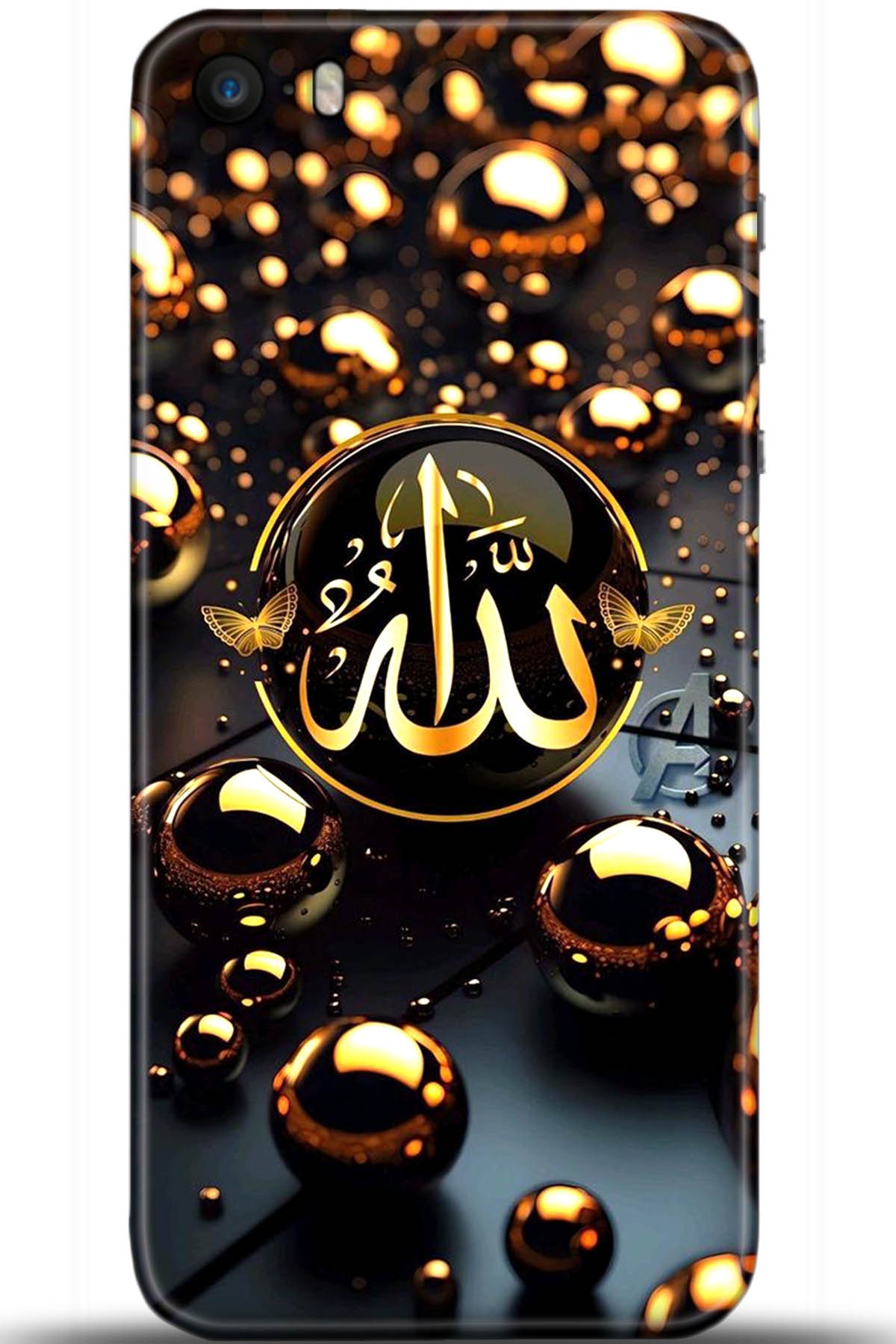 Apple iPhone 5S Uyumlu Kılıf HD Baskılı Kılıf - Followed Institution 5613