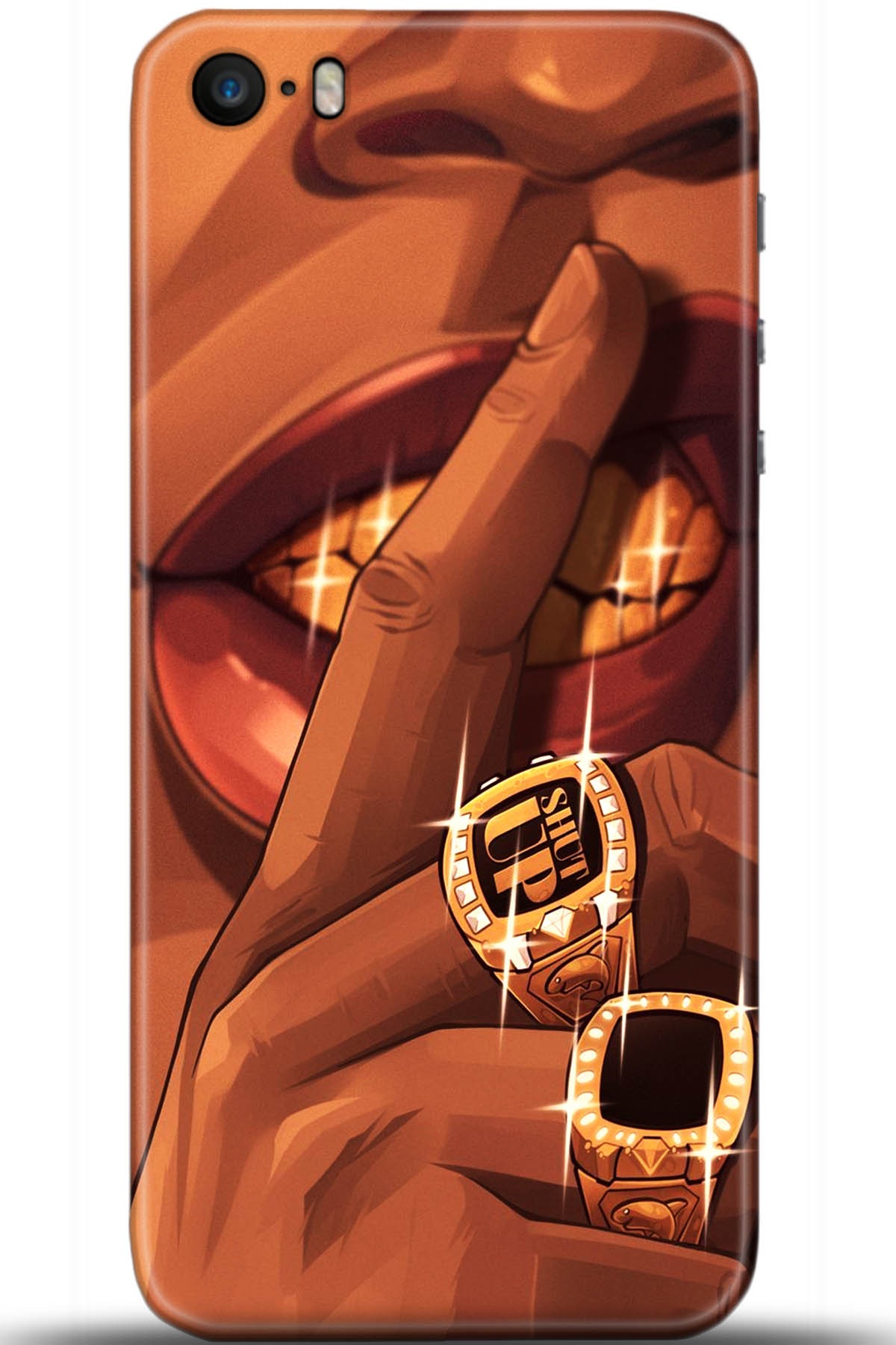 Apple iPhone 5S Uyumlu Kılıf HD Baskılı Kılıf - Followed Institution 5631