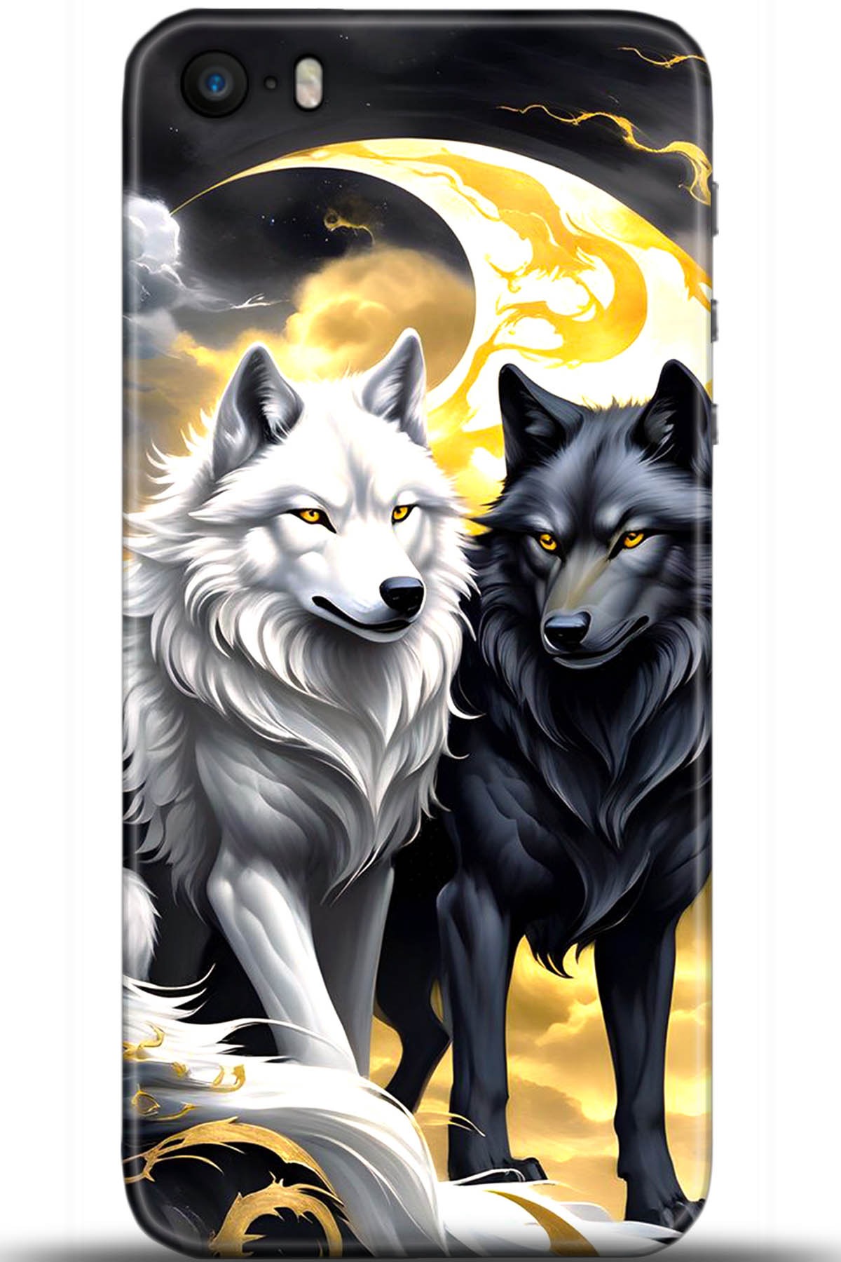 Apple iPhone 5S Uyumlu Kılıf HD Baskılı Kılıf - Followed Institution 5633