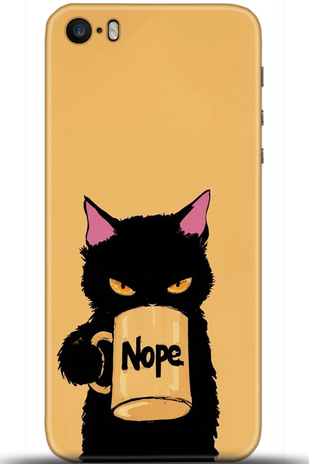 Apple iPhone 5S Uyumlu Kılıf HD Baskılı Kılıf - Followed Institution 5652