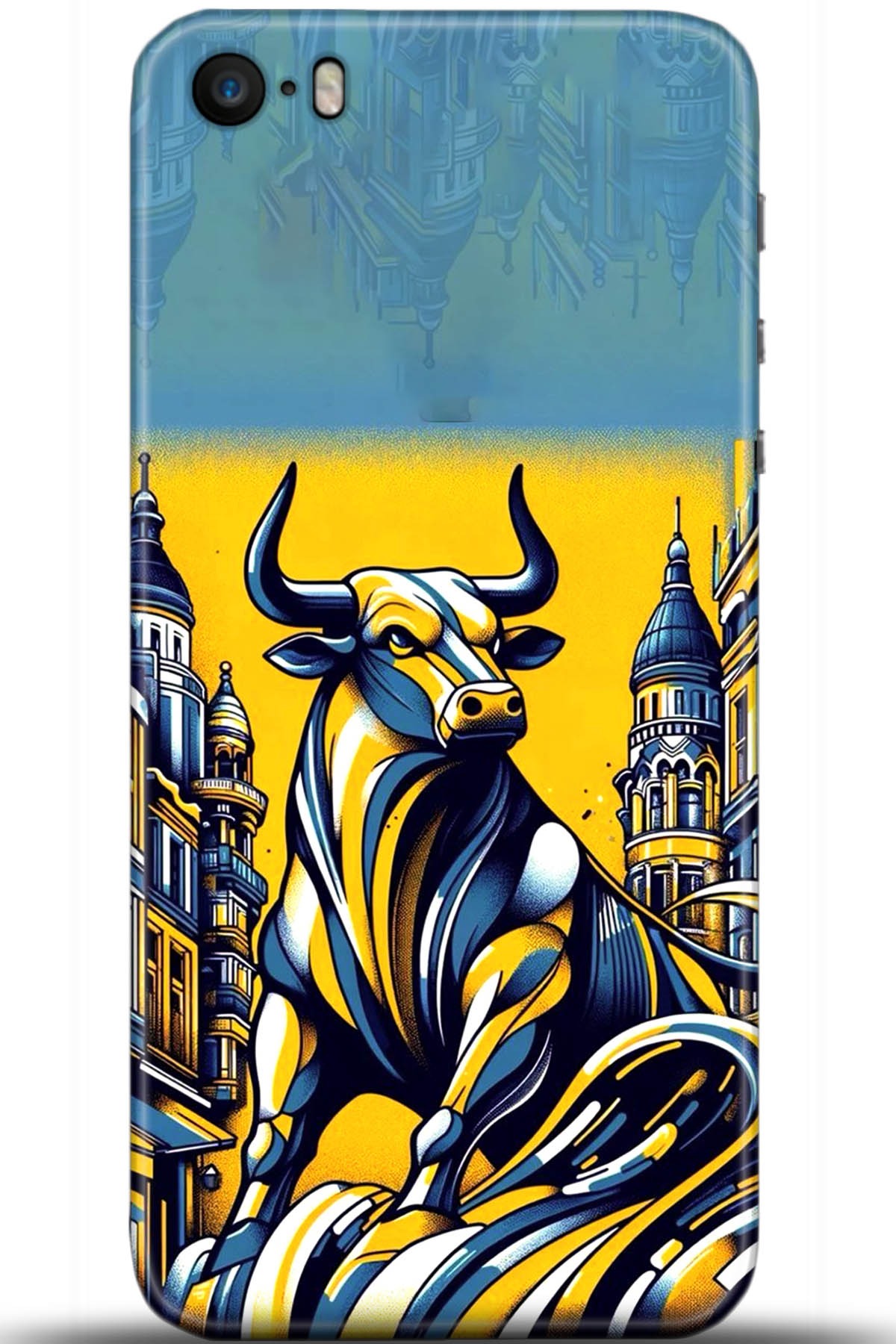 Apple iPhone 5S Uyumlu Kılıf HD Baskılı Kılıf - Followed Institution 5661