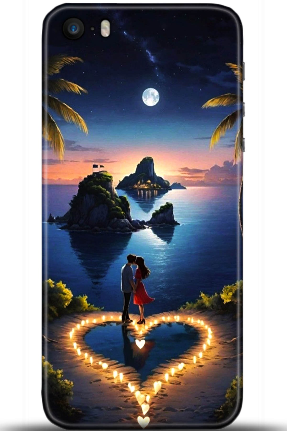 Apple iPhone 5S Uyumlu Kılıf HD Baskılı Kılıf - Followed Institution 5692