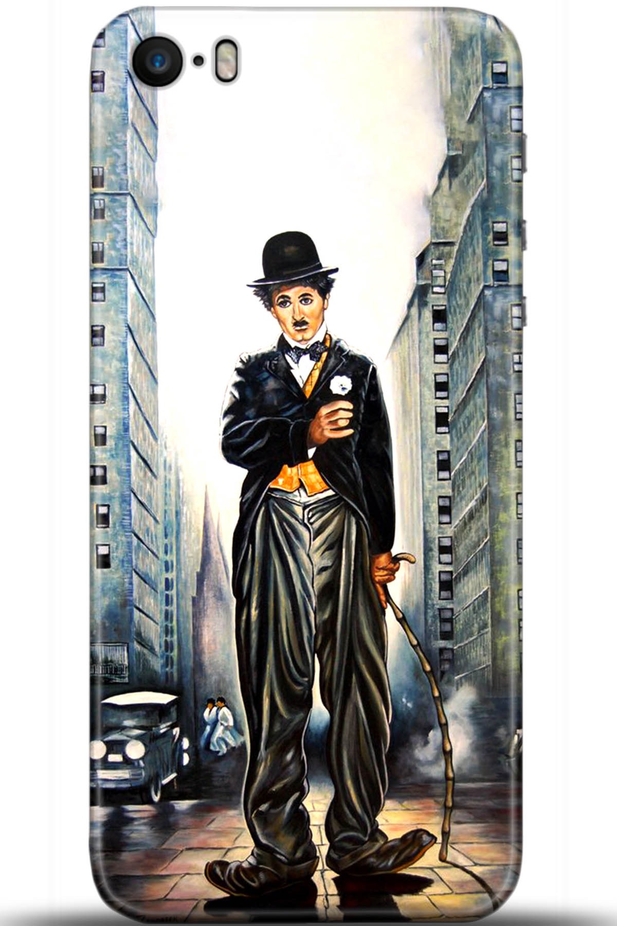 Apple iPhone 5S Uyumlu Kılıf HD Baskılı Kılıf - Followed Institution 5693