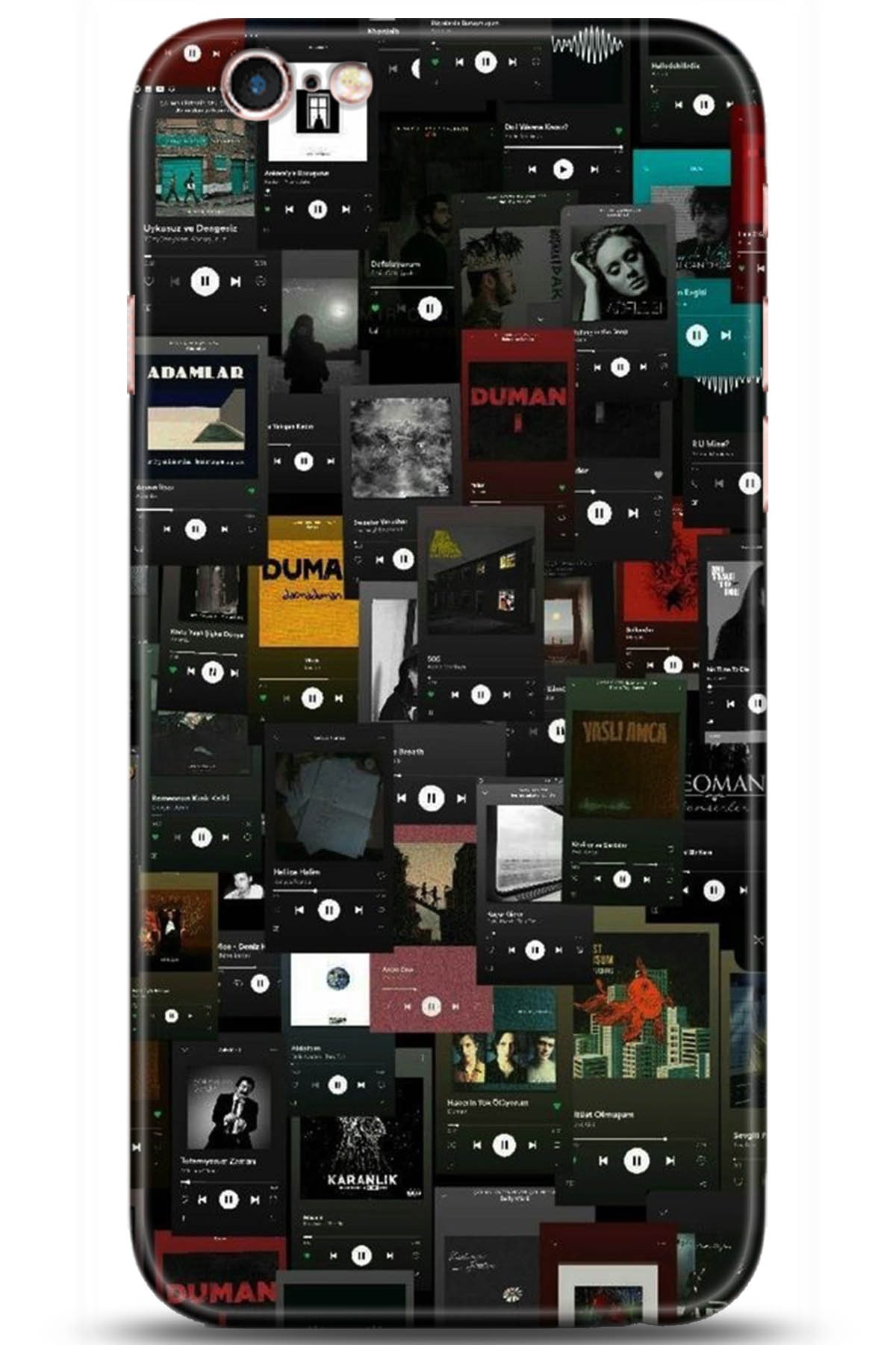 Apple iPhone 6S Plus Uyumlu Kılıf HD Baskılı Kılıf - Followed Institution 5264