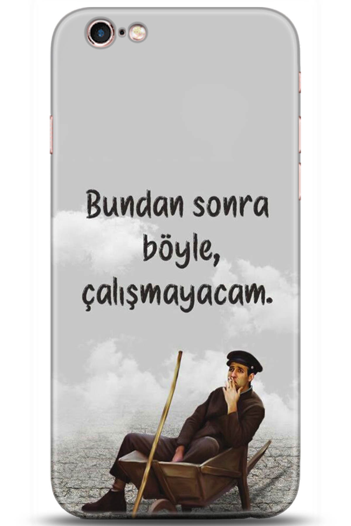 Apple iPhone 6S Plus Uyumlu Kılıf HD Baskılı Kılıf - Followed Institution 5314