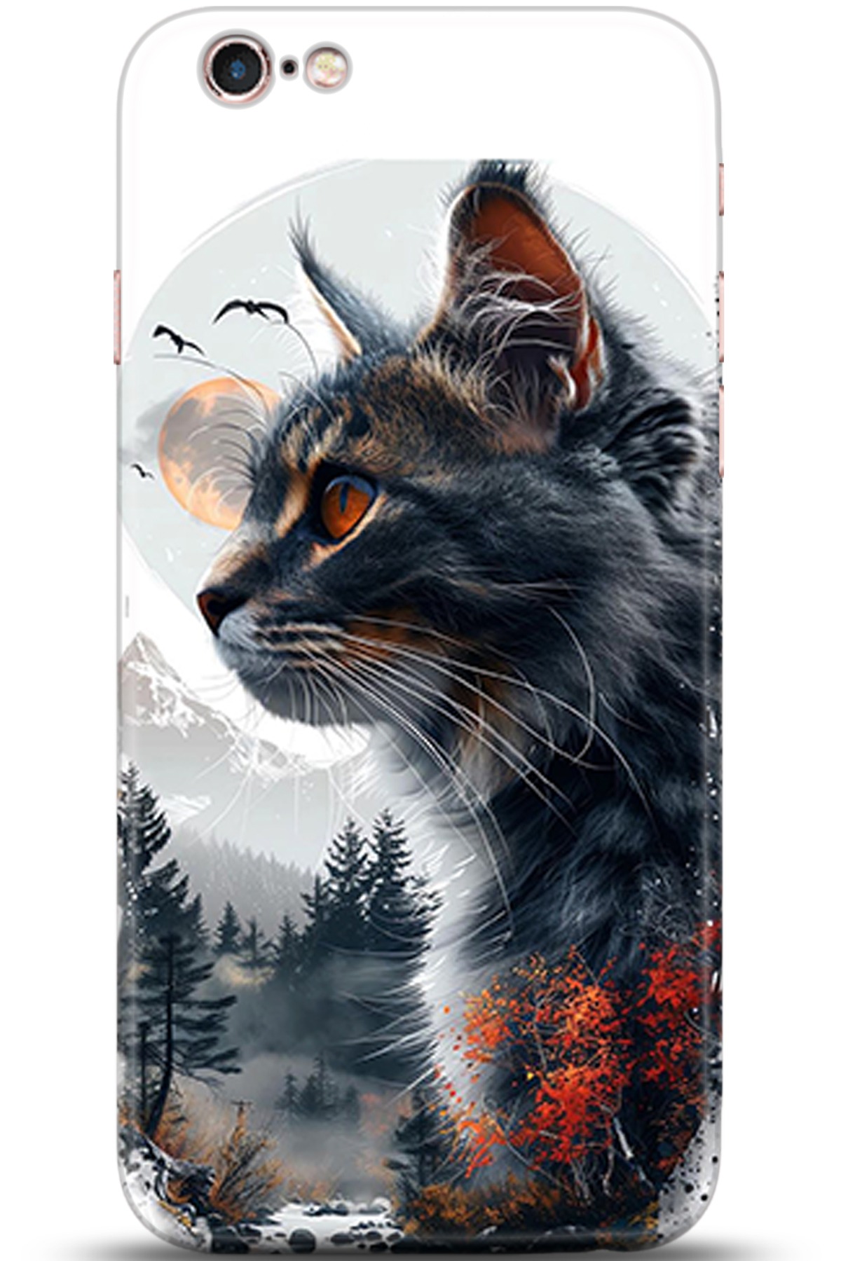 Apple iPhone 6S Plus Uyumlu Kılıf HD Baskılı Kılıf - Followed Institution 5319