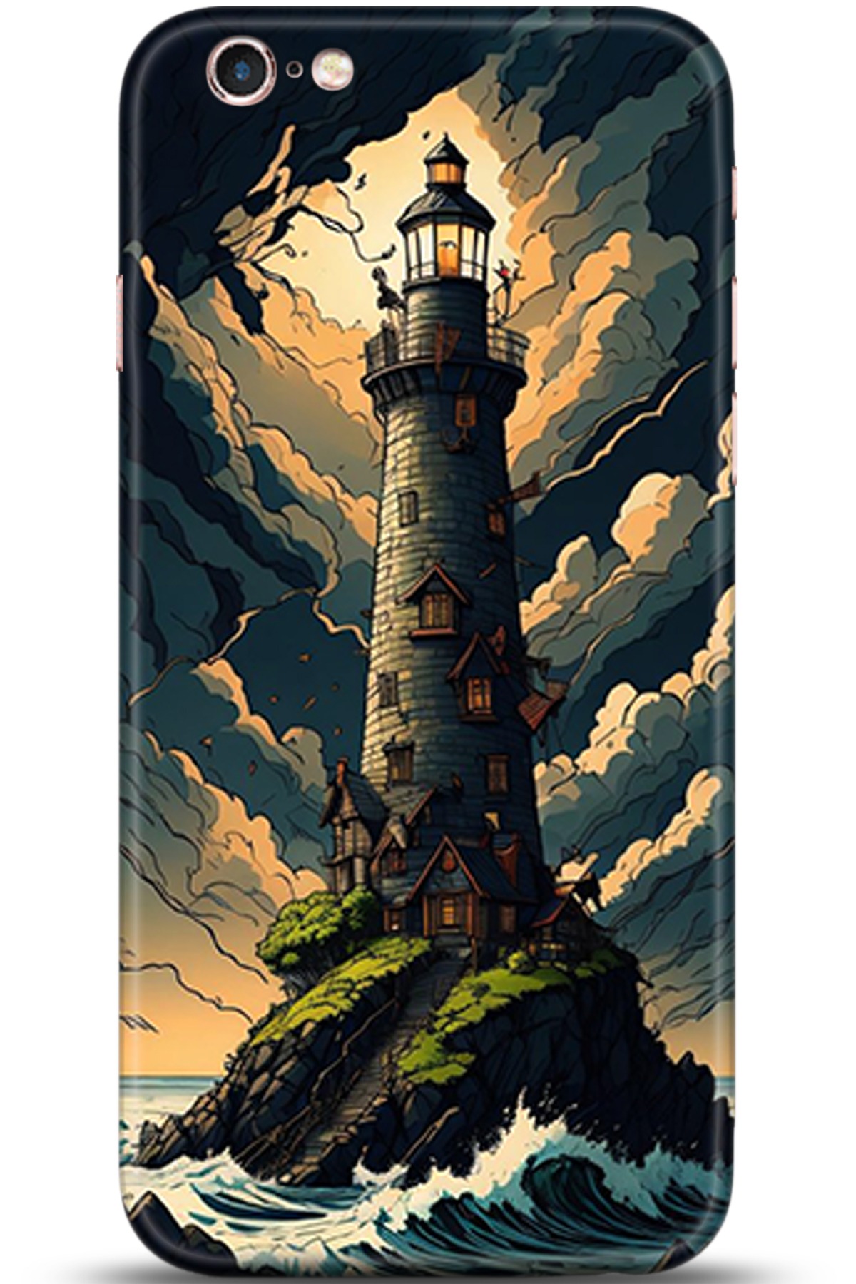 Apple iPhone 6S Plus Uyumlu Kılıf HD Baskılı Kılıf - Followed Institution 5363