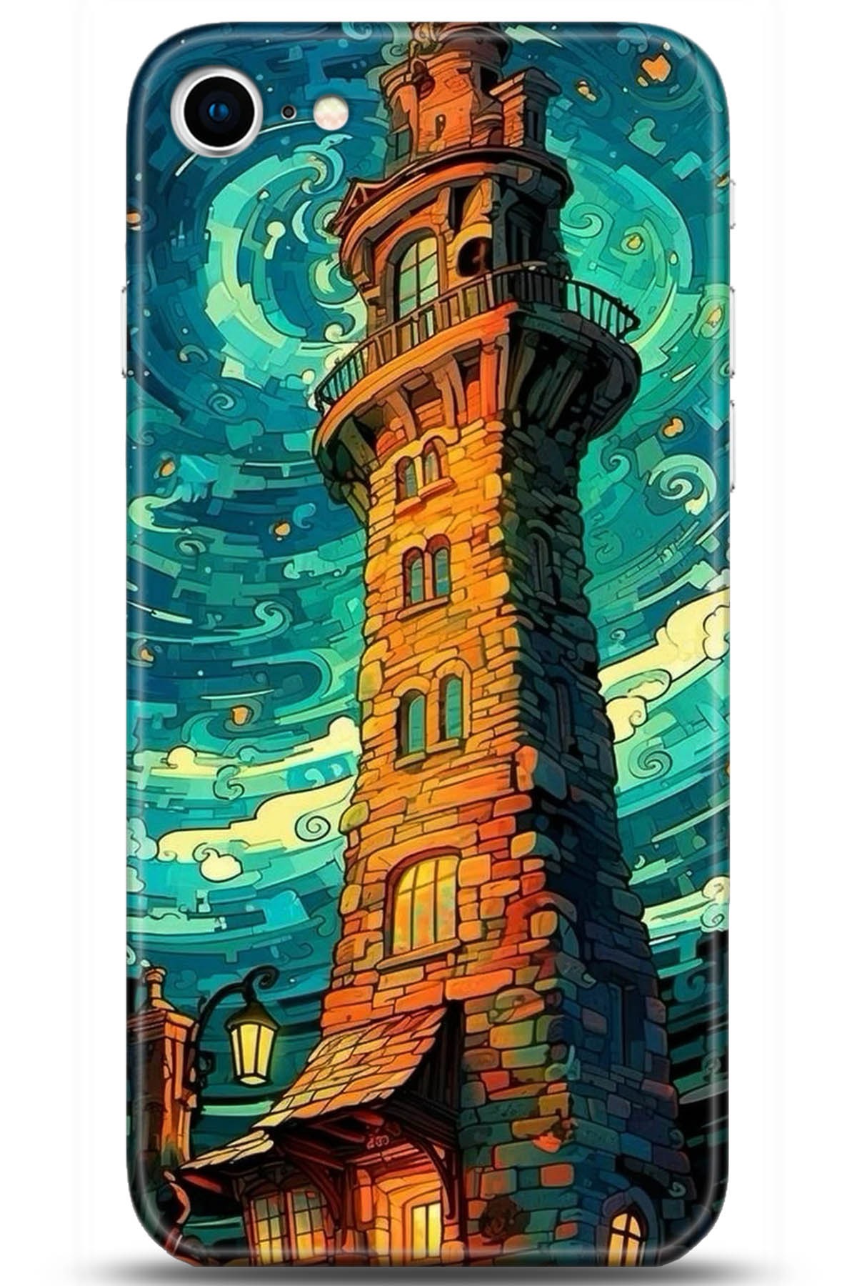 Apple iPhone 7 Uyumlu Kılıf HD Baskılı Kılıf - Followed Institution 5233