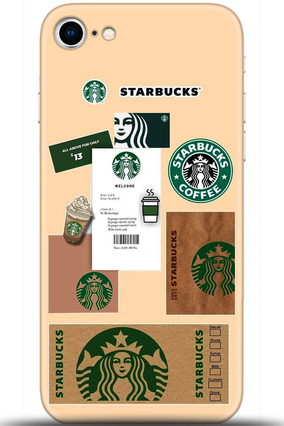 Apple iPhone 7 Uyumlu Kılıf HD Baskılı Kılıf - Followed Institution 5470