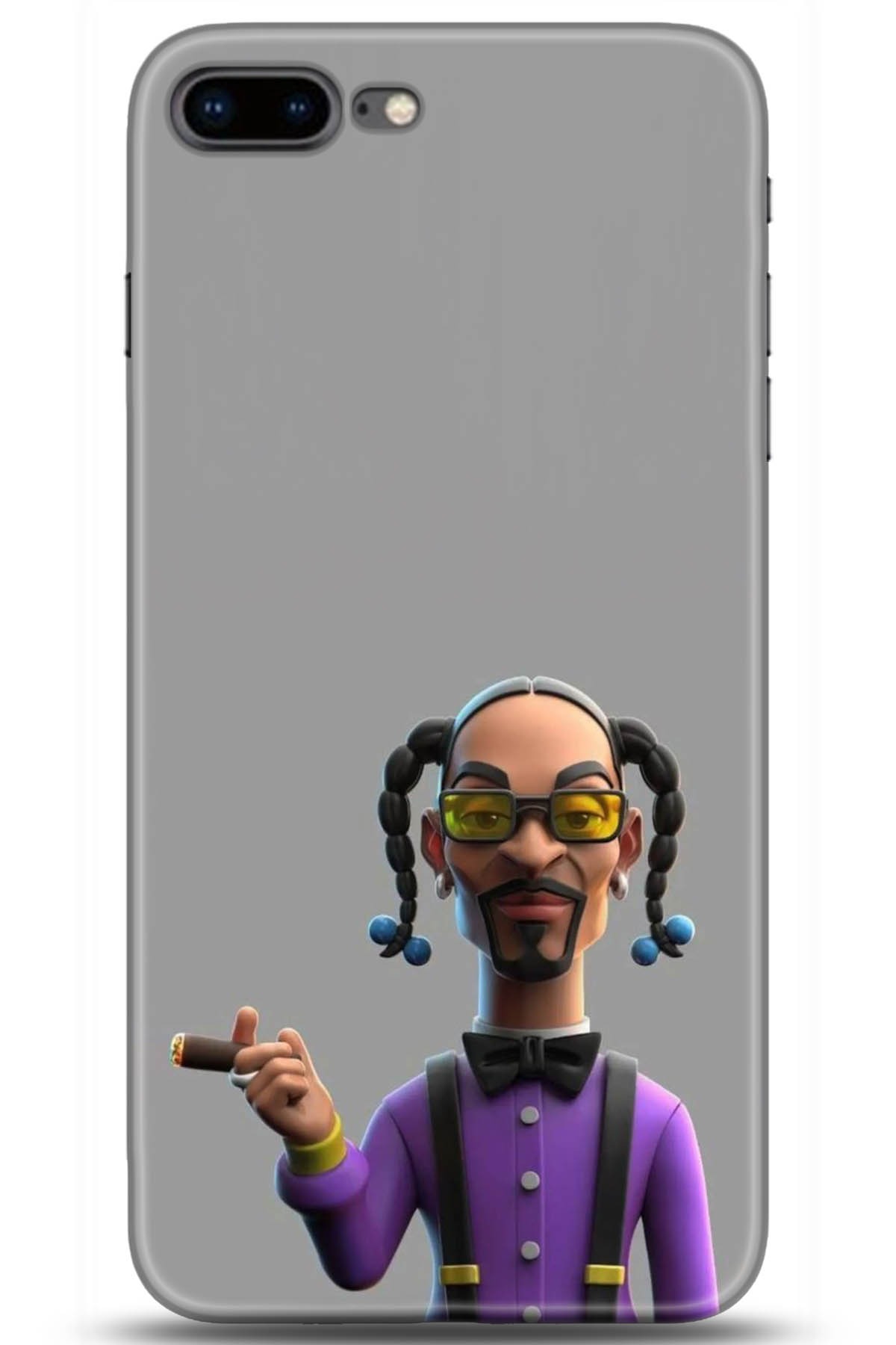 Apple iPhone 8 Plus Uyumlu Kılıf HD Baskılı Kılıf - Followed Institution 5025