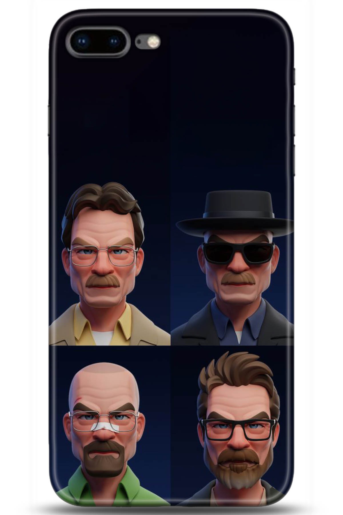 Apple iPhone 8 Plus Uyumlu Kılıf HD Baskılı Kılıf - Followed Institution 5068