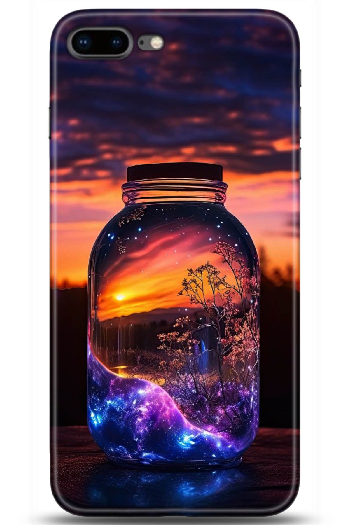 Apple iPhone 8 Plus Uyumlu Kılıf HD Baskılı Kılıf - Followed Institution 5118