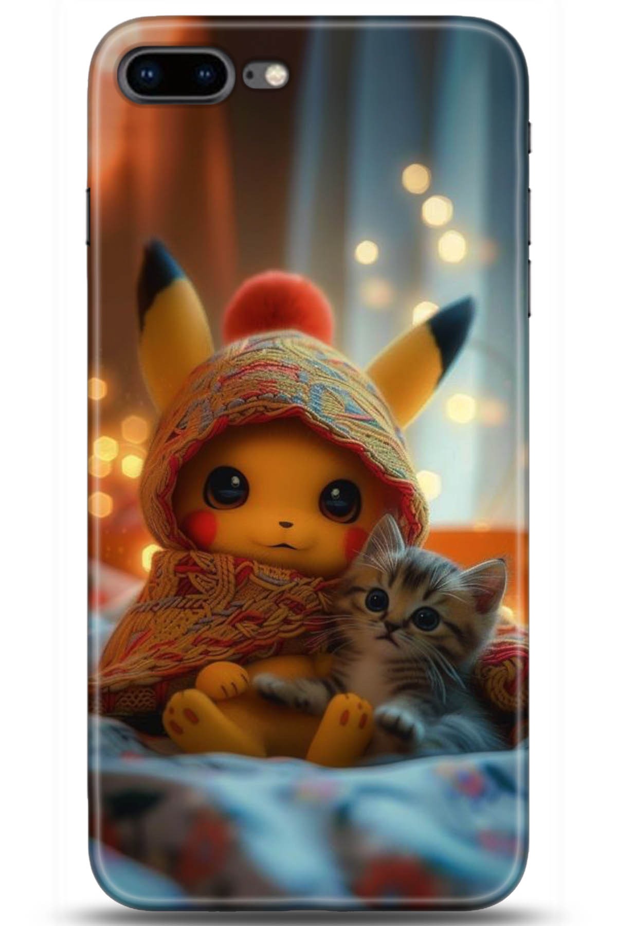 Apple iPhone 8 Plus Uyumlu Kılıf HD Baskılı Kılıf - Followed Institution 5121