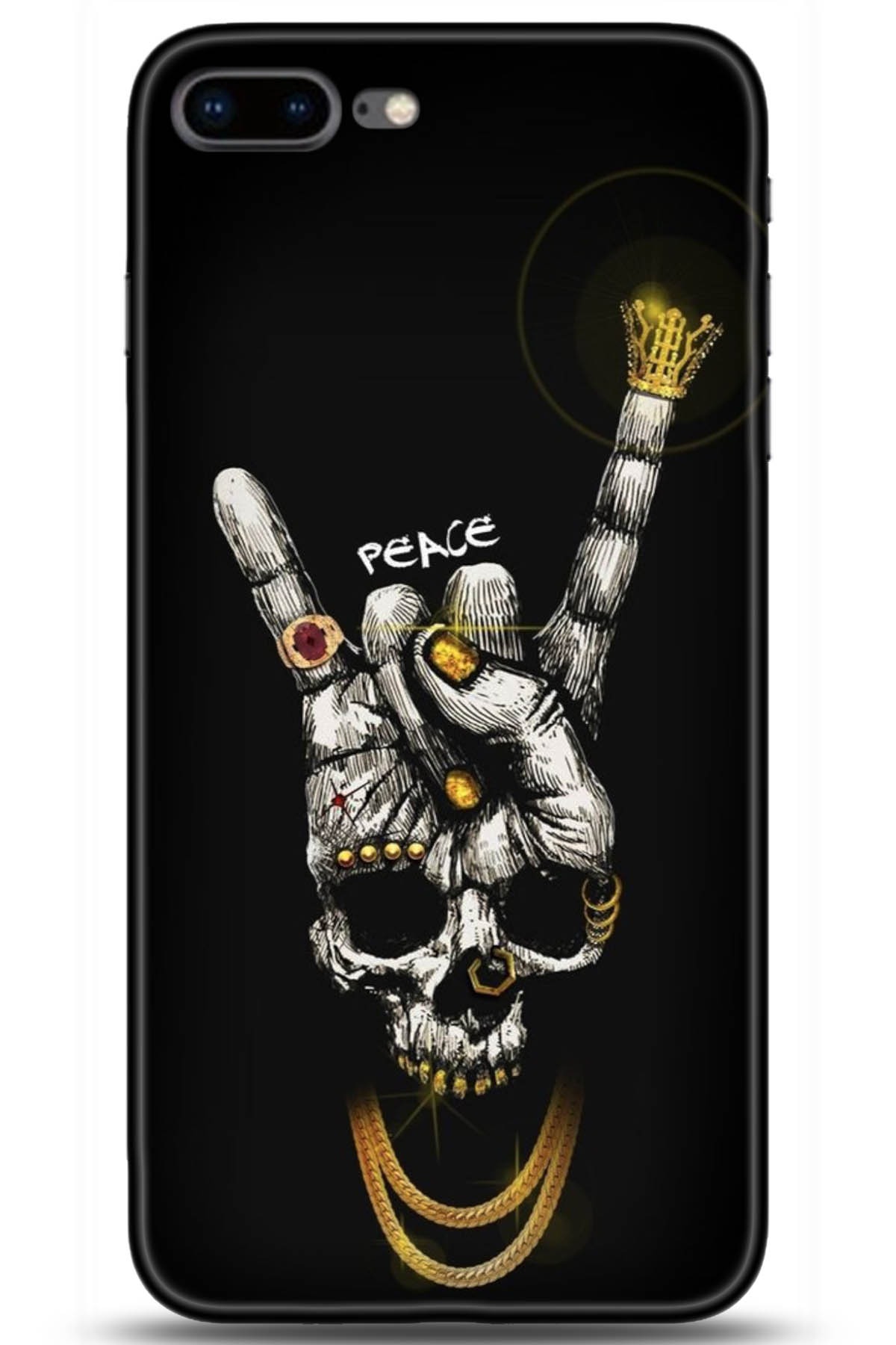 Apple iPhone 8 Plus Uyumlu Kılıf HD Baskılı Kılıf - Followed Institution 5148