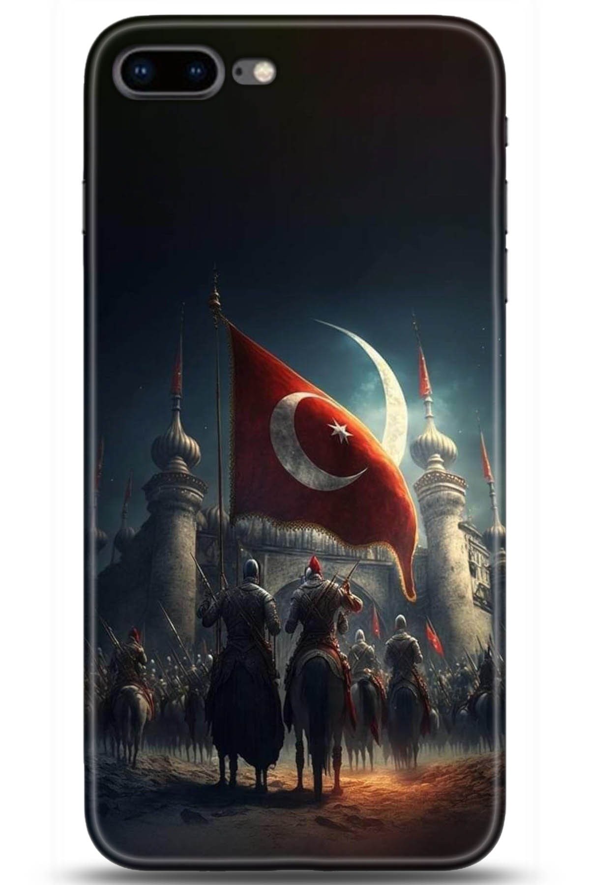 Apple iPhone 8 Plus Uyumlu Kılıf HD Baskılı Kılıf - Followed Institution 5186