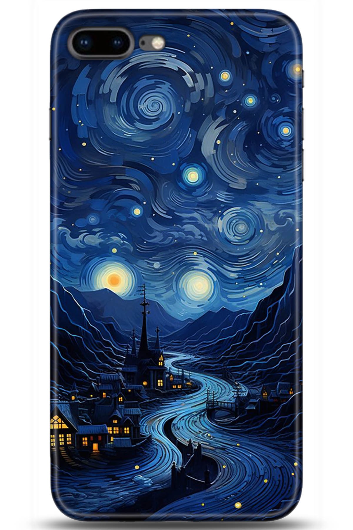 Apple iPhone 8 Plus Uyumlu Kılıf HD Baskılı Kılıf - Followed Institution 5276