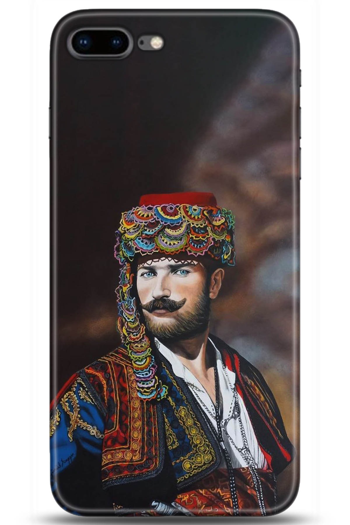 Apple iPhone 8 Plus Uyumlu Kılıf HD Baskılı Kılıf - Followed Institution 5291