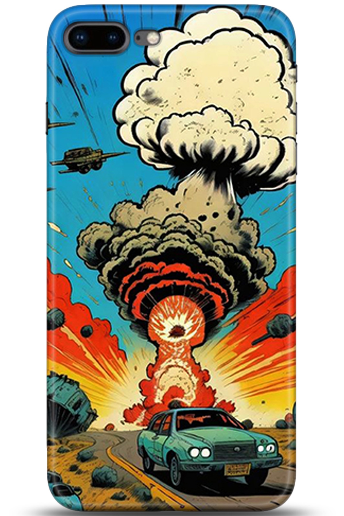 Apple iPhone 8 Plus Uyumlu Kılıf HD Baskılı Kılıf - Followed Institution 5361