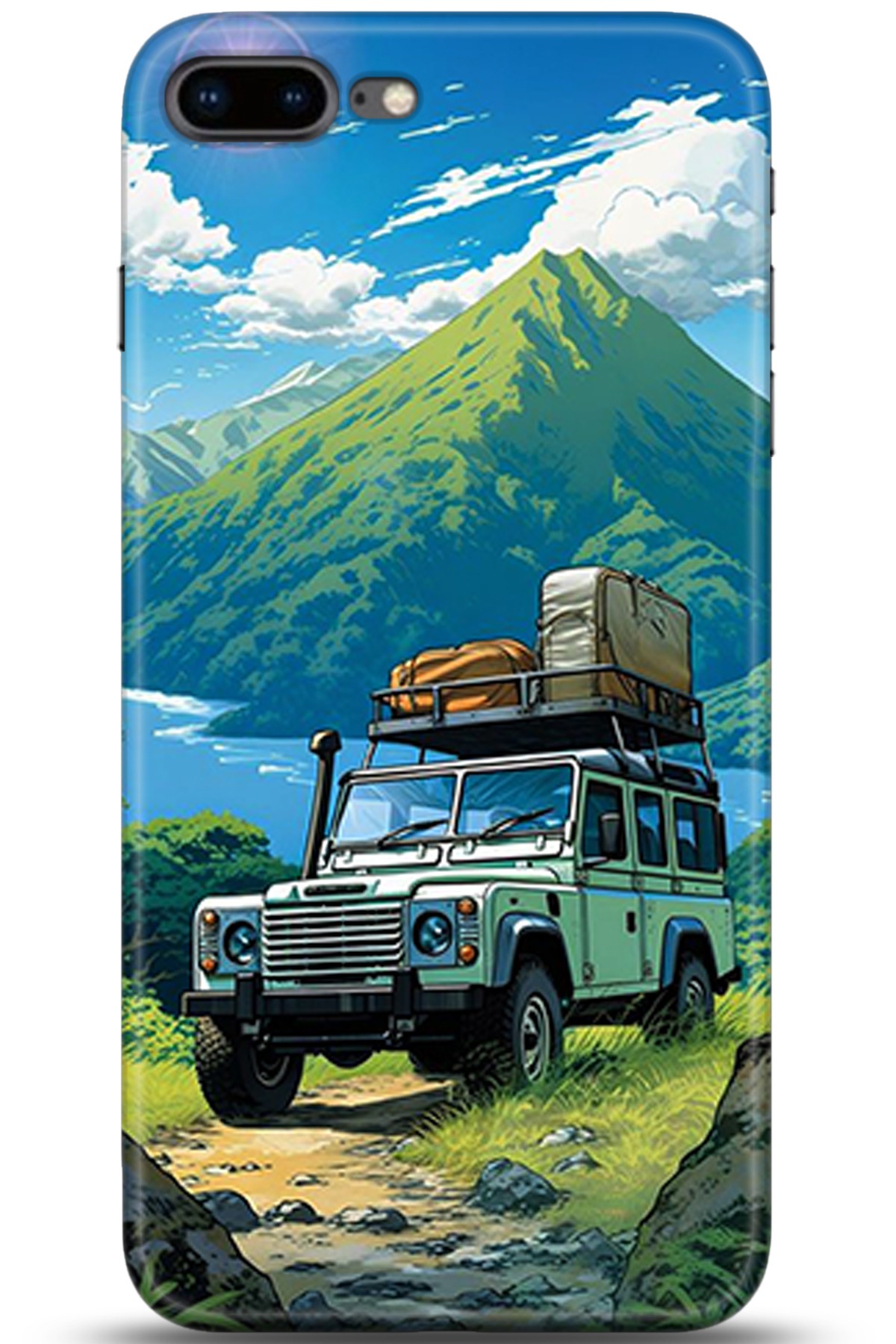 Apple iPhone 8 Plus Uyumlu Kılıf HD Baskılı Kılıf - Followed Institution 5362