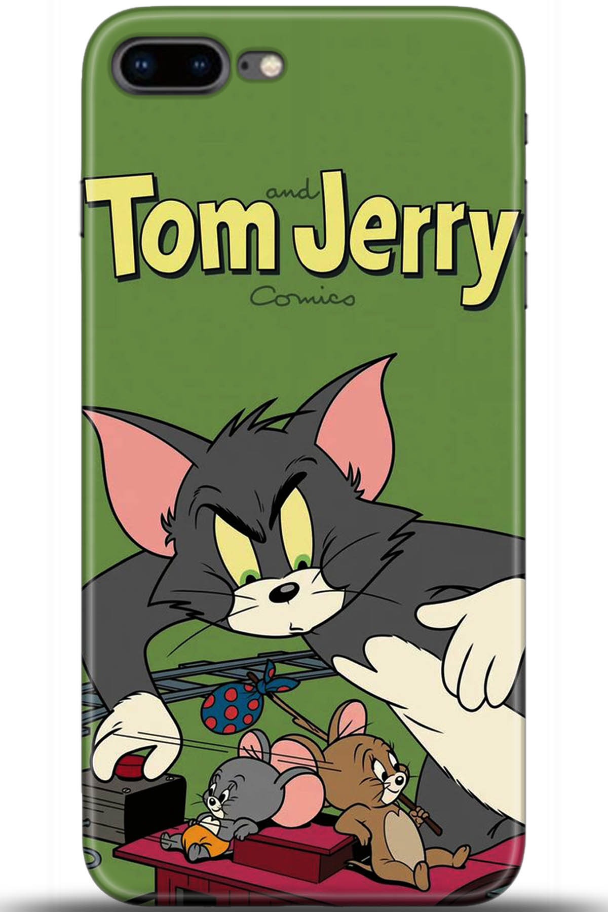 Apple iPhone 8 Plus Uyumlu Kılıf HD Baskılı Kılıf - Followed Institution 5373