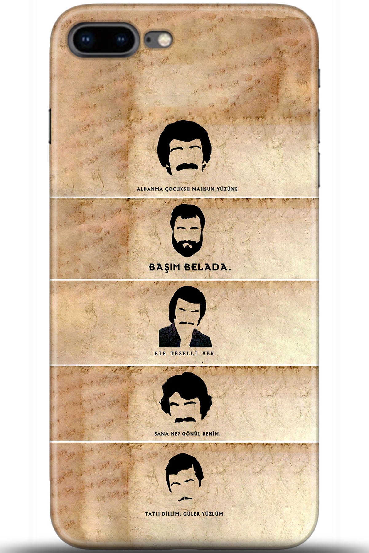 Apple iPhone 8 Plus Uyumlu Kılıf HD Baskılı Kılıf - Followed Institution 5440