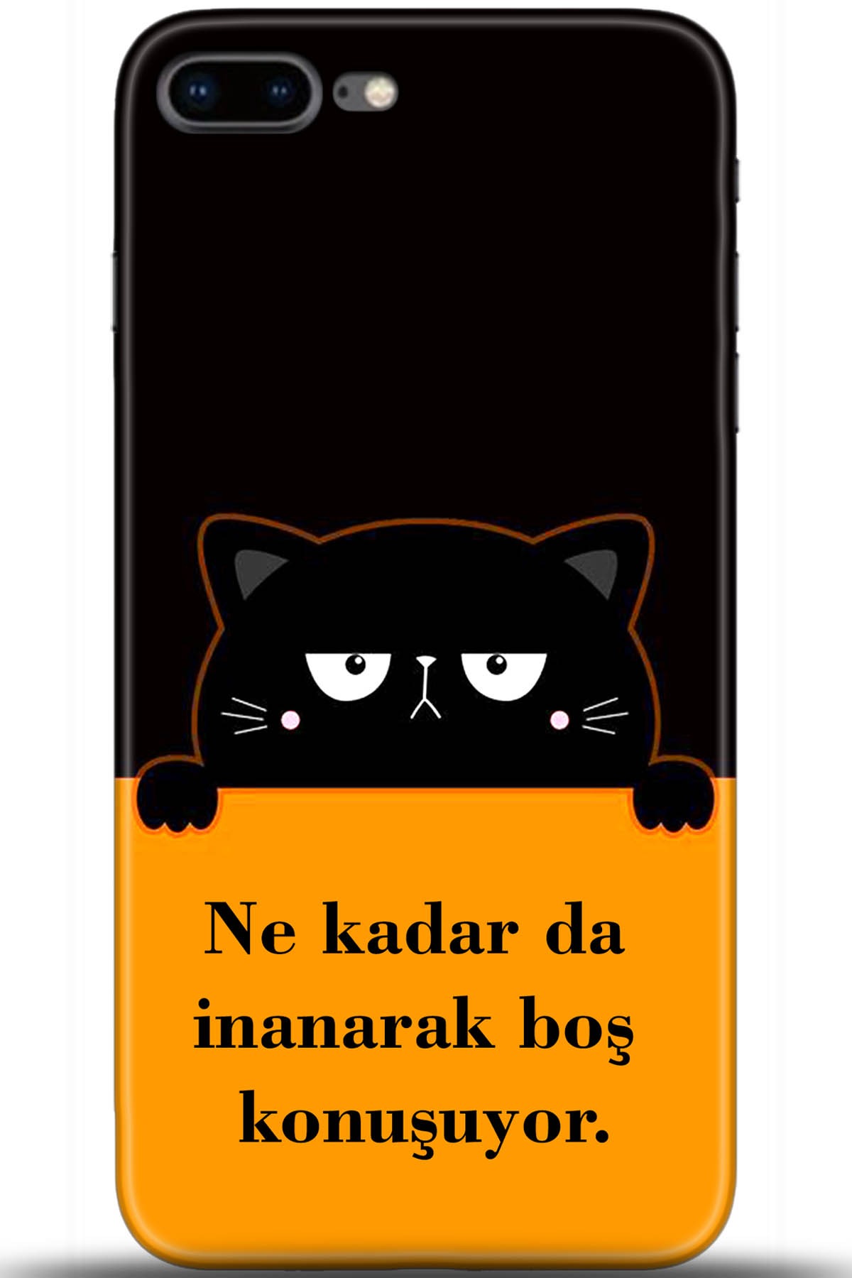 Apple iPhone 8 Plus Uyumlu Kılıf HD Baskılı Kılıf - Followed Institution 5468