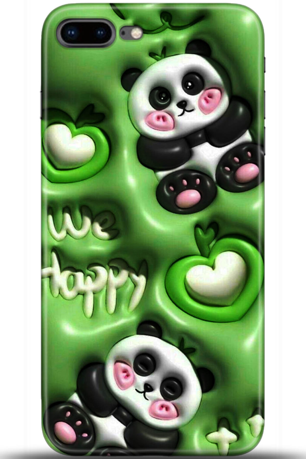 Apple iPhone 8 Plus Uyumlu Kılıf HD Baskılı Kılıf - Followed Institution 5496