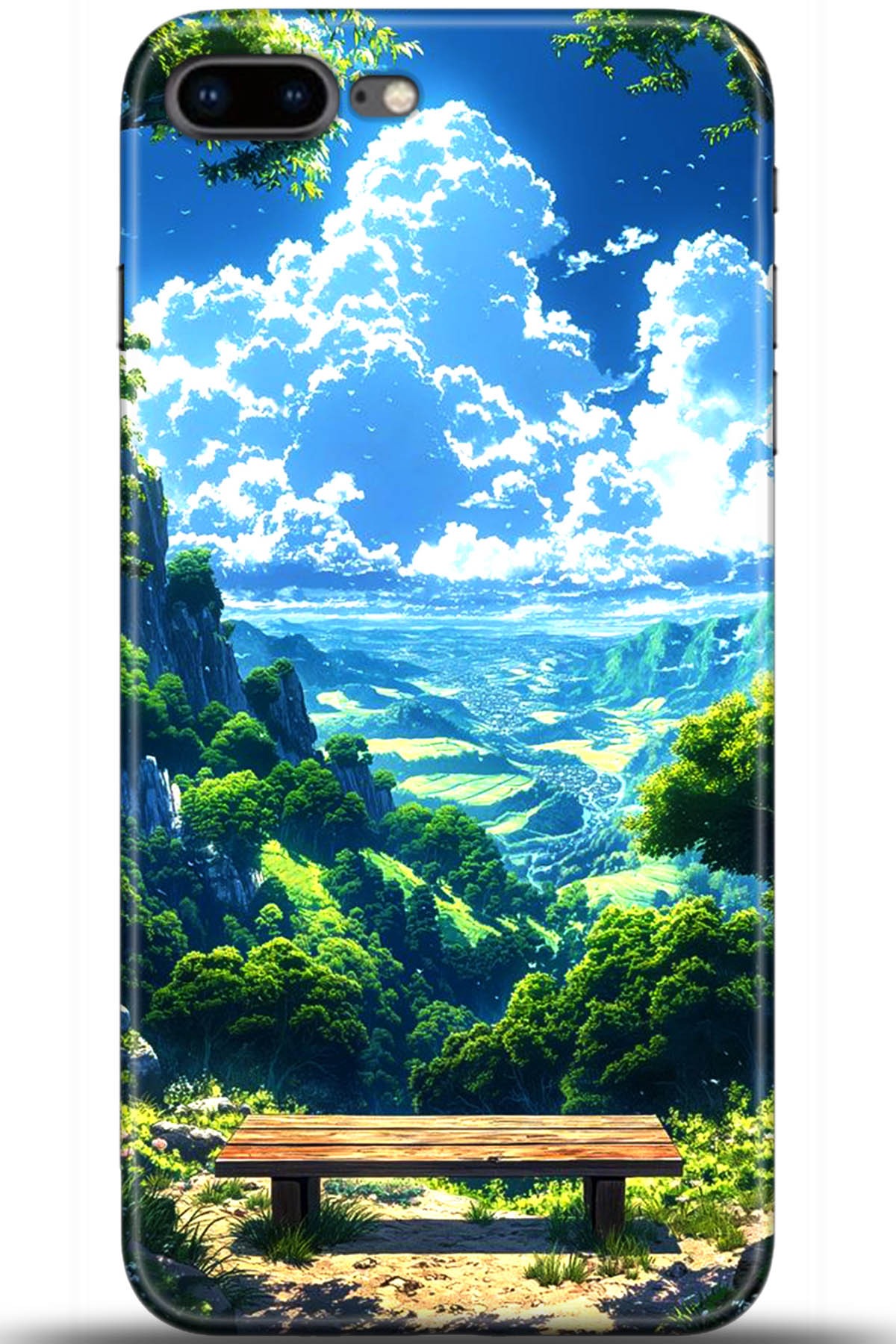 Apple iPhone 8 Plus Uyumlu Kılıf HD Baskılı Kılıf - Followed Institution 5497